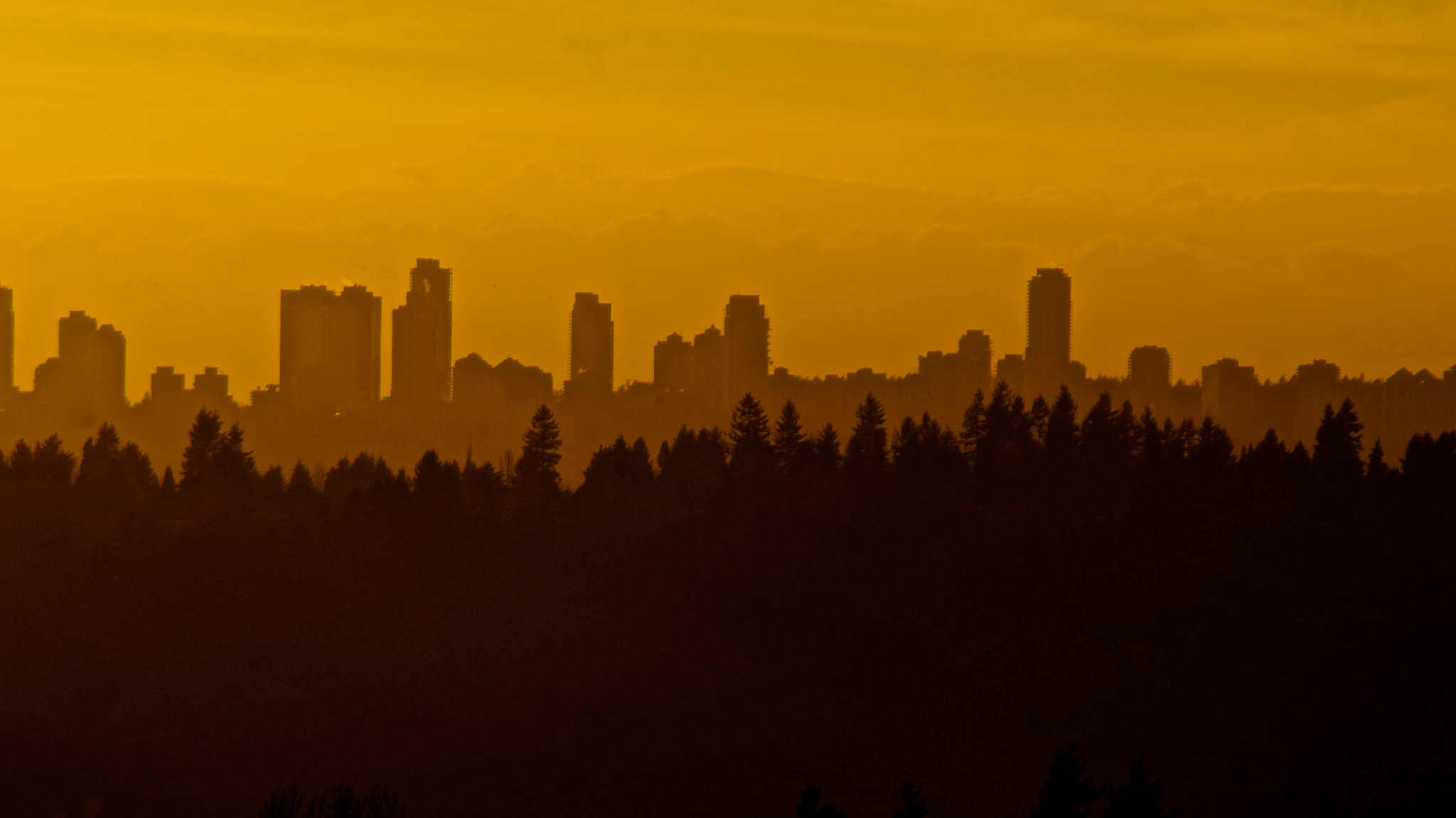 smc PENTAX-FA J 75-300mm F4.5-5.8 AL sample photo. Skyline photography