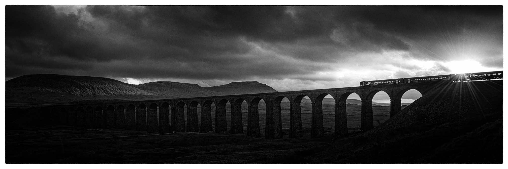 Nikon D800 + Nikon PC-E Nikkor 24mm F3.5D ED Tilt-Shift sample photo. Ribblehead photography