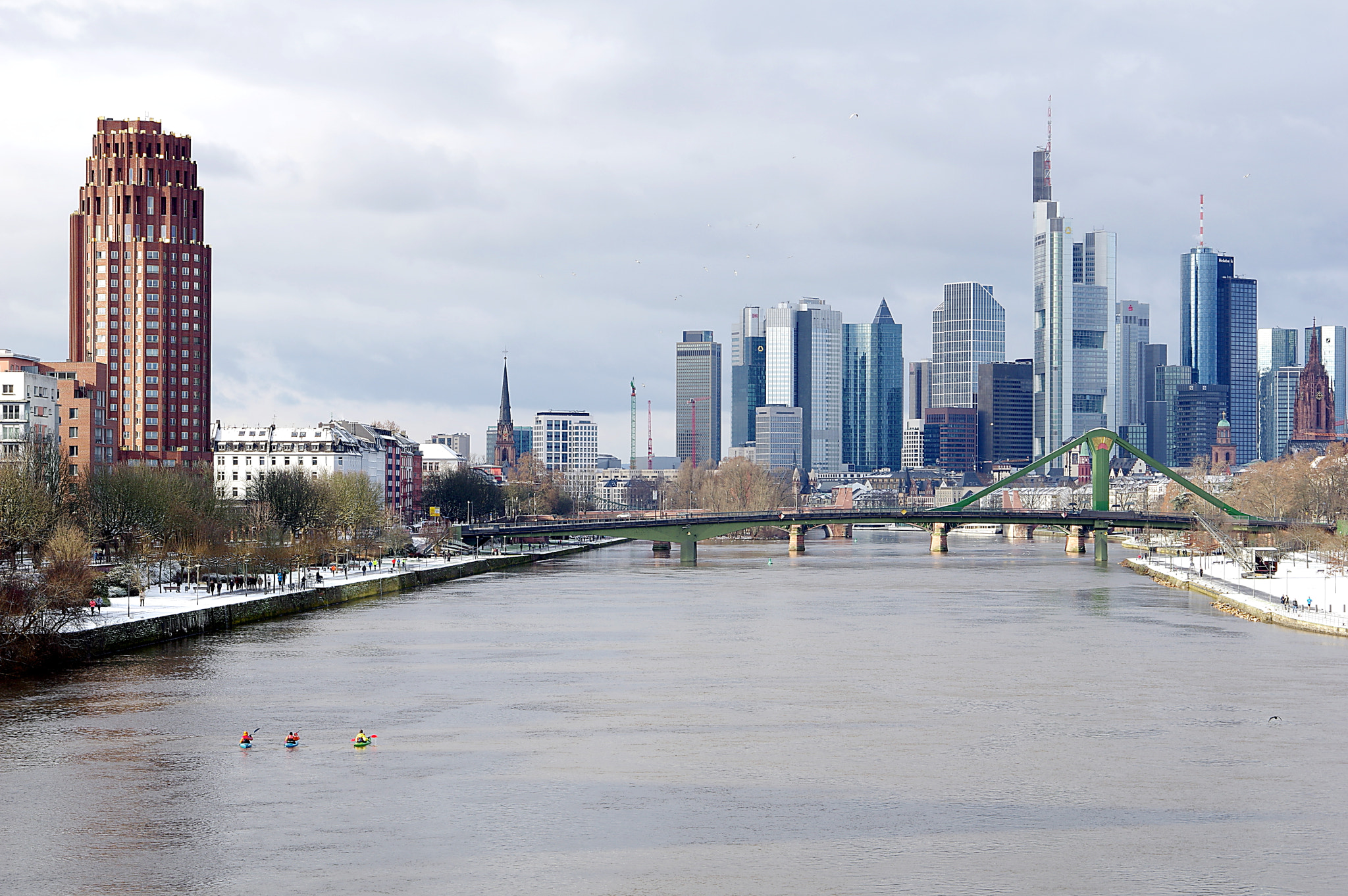 Pentax K-3 sample photo. Skyline frankfurt photography