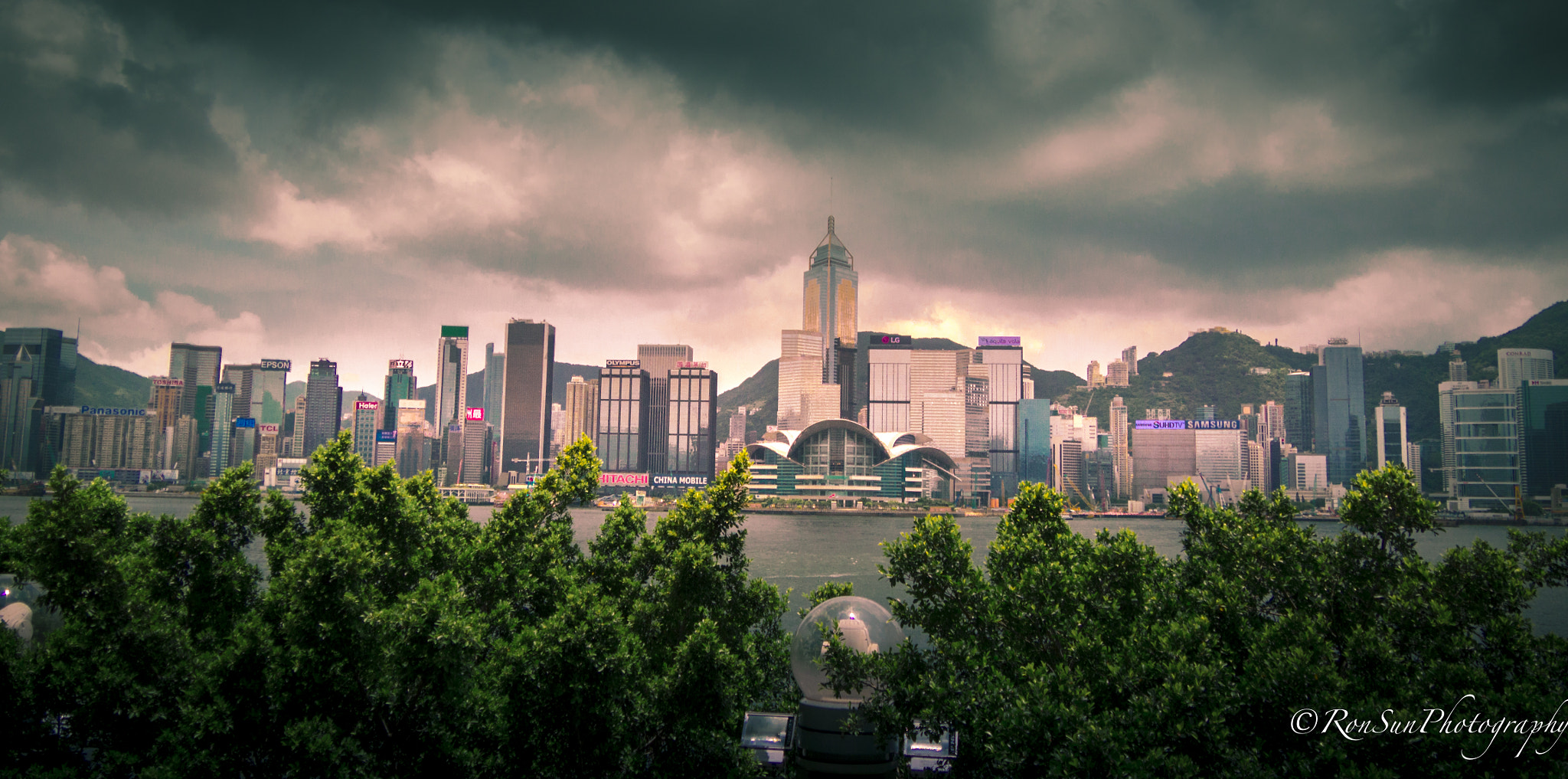Olympus OM-D E-M5 sample photo. Hk panorama photography