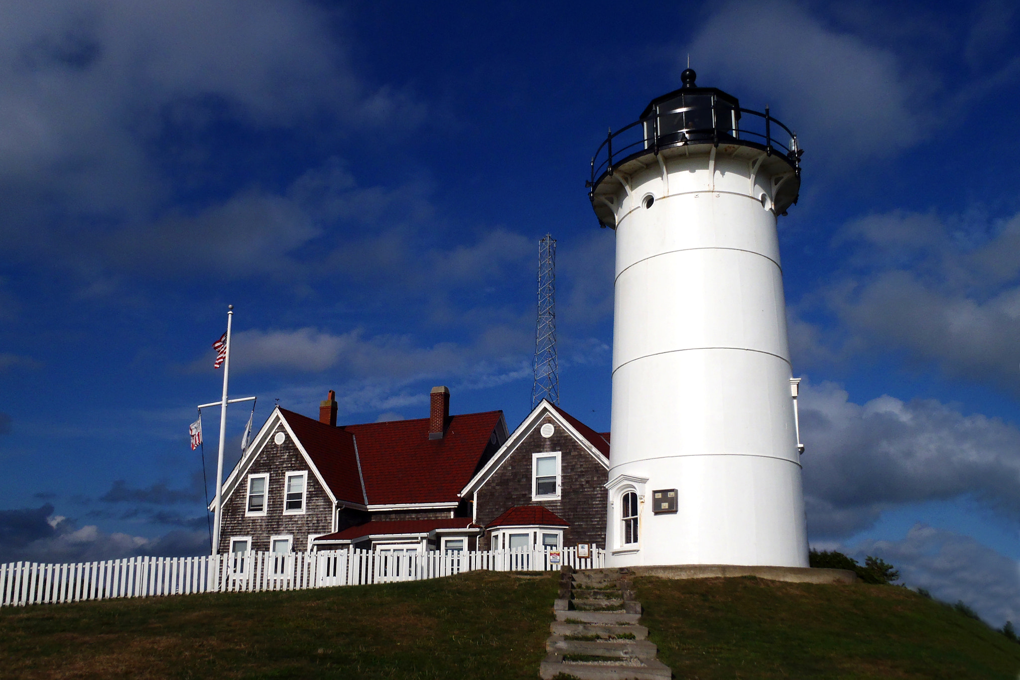 Olympus uTough-6020 sample photo. Cape cod lighthouse photography