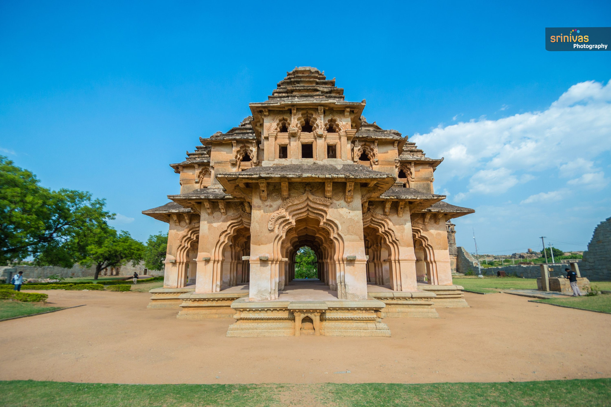Nikon D600 sample photo. Lotus mahal, hampi photography