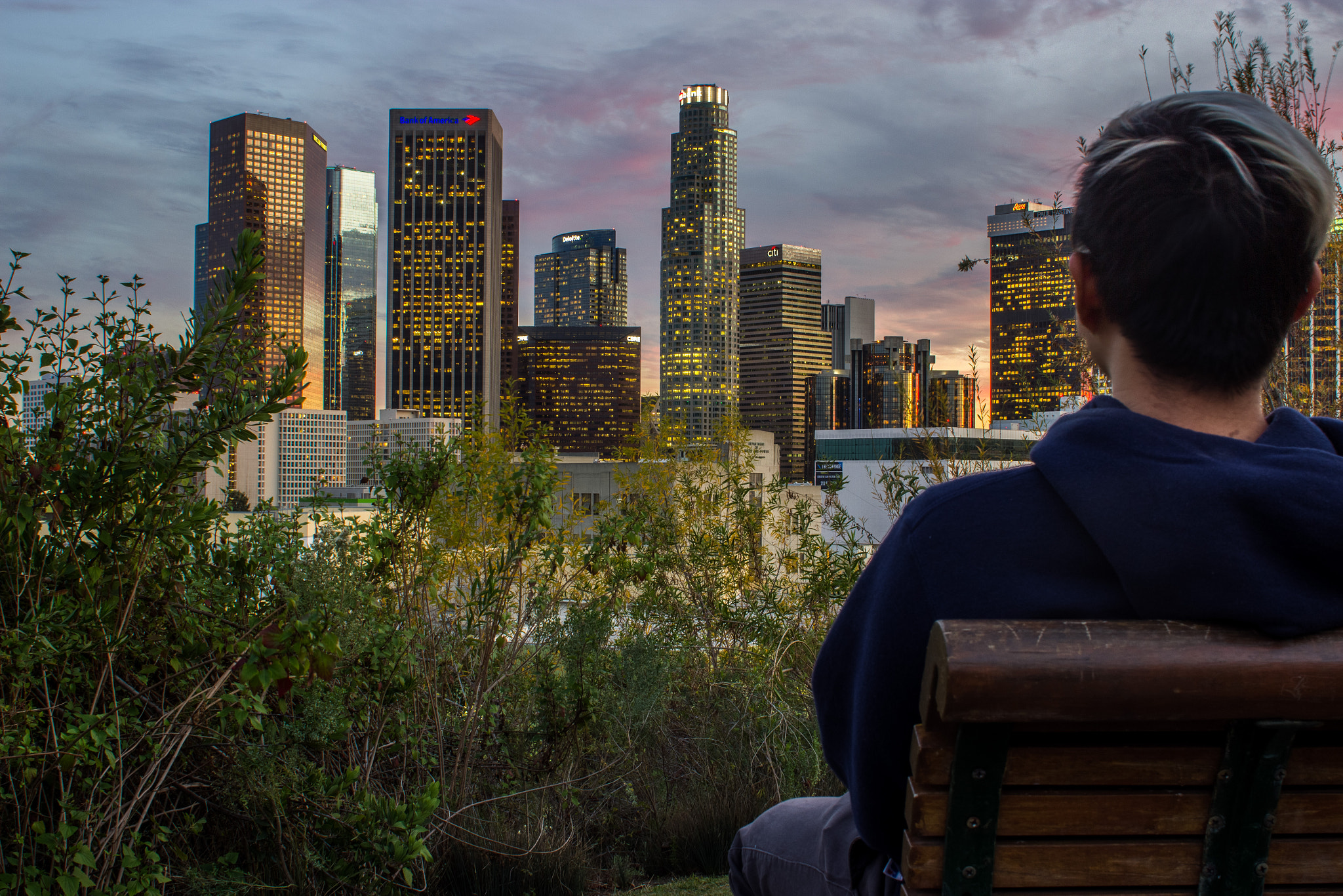 Canon EF 28mm F1.8 USM sample photo. View from vista hermosa park photography