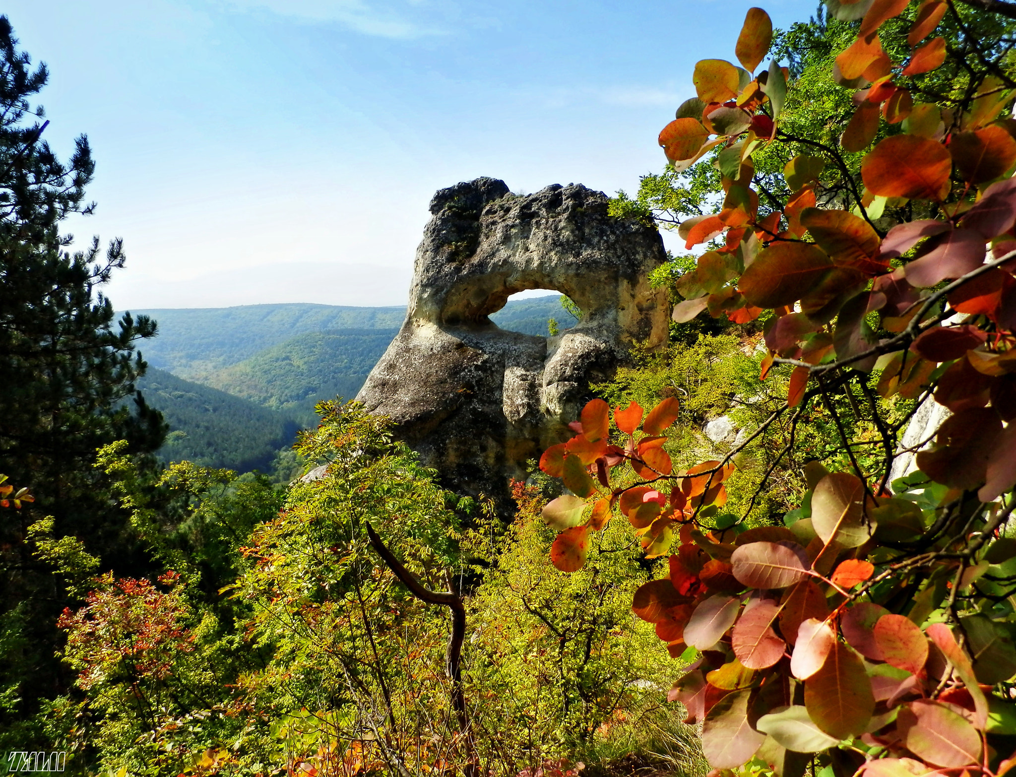 Olympus SH-21 sample photo. Rock phenomenon "the eye" photography