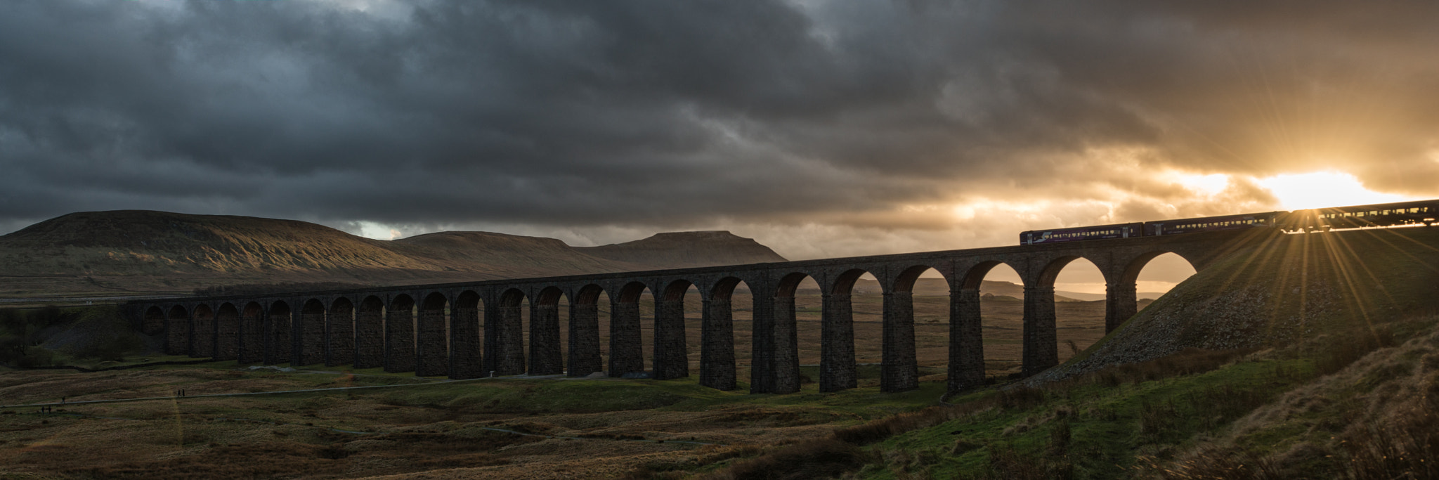 Nikon D800 + Nikon PC-E Nikkor 24mm F3.5D ED Tilt-Shift sample photo. Ribblehead photography