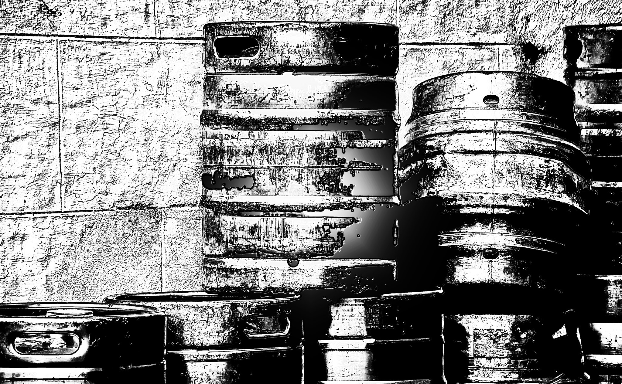 Sony DT 18-250mm F3.5-6.3 sample photo. Ab62 beer barrels. photography