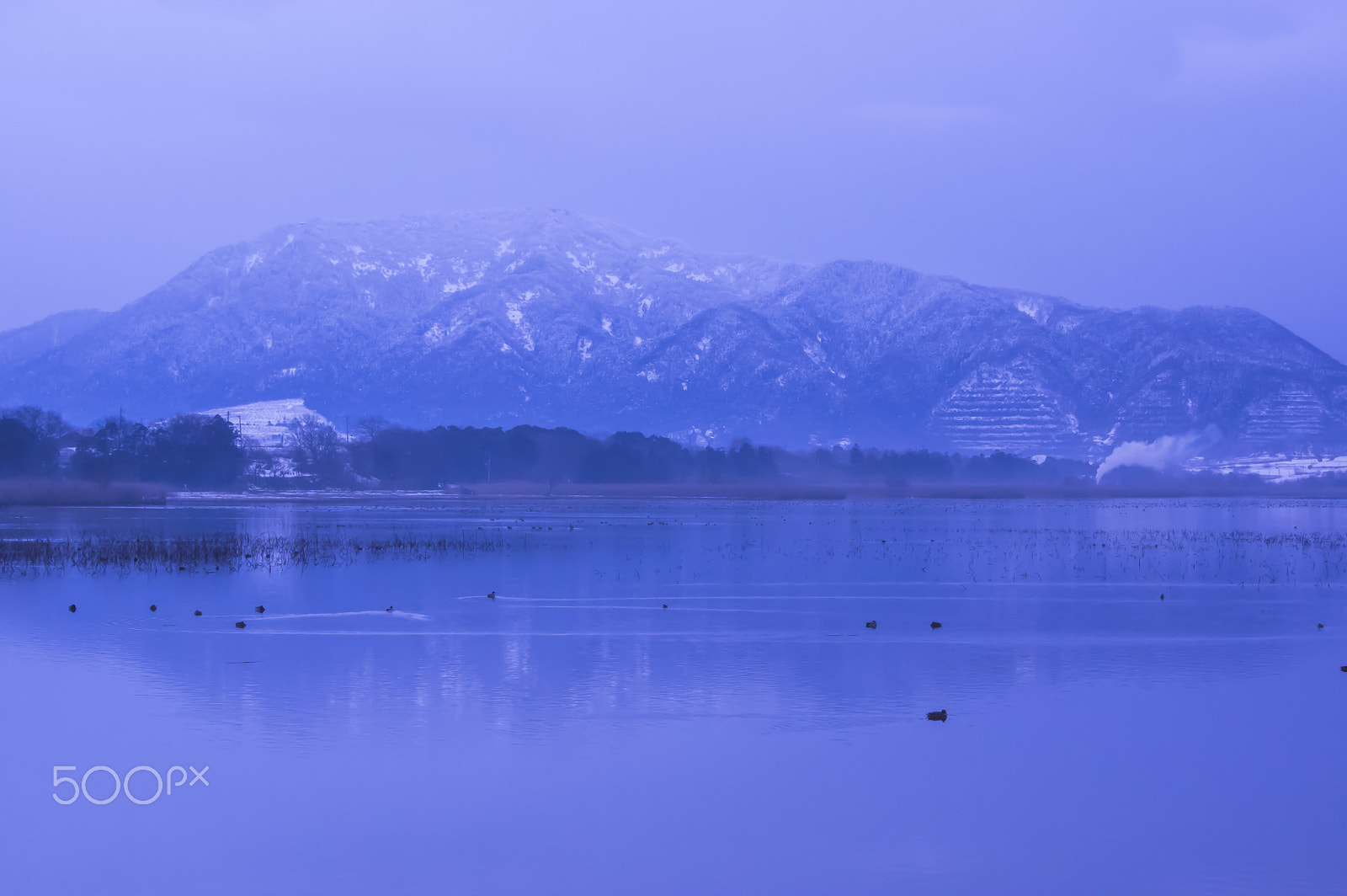 smc PENTAX-DA L 55-300mm F4-5.8 ED sample photo. "静かな湖面 " the quiet surface of the lake photography