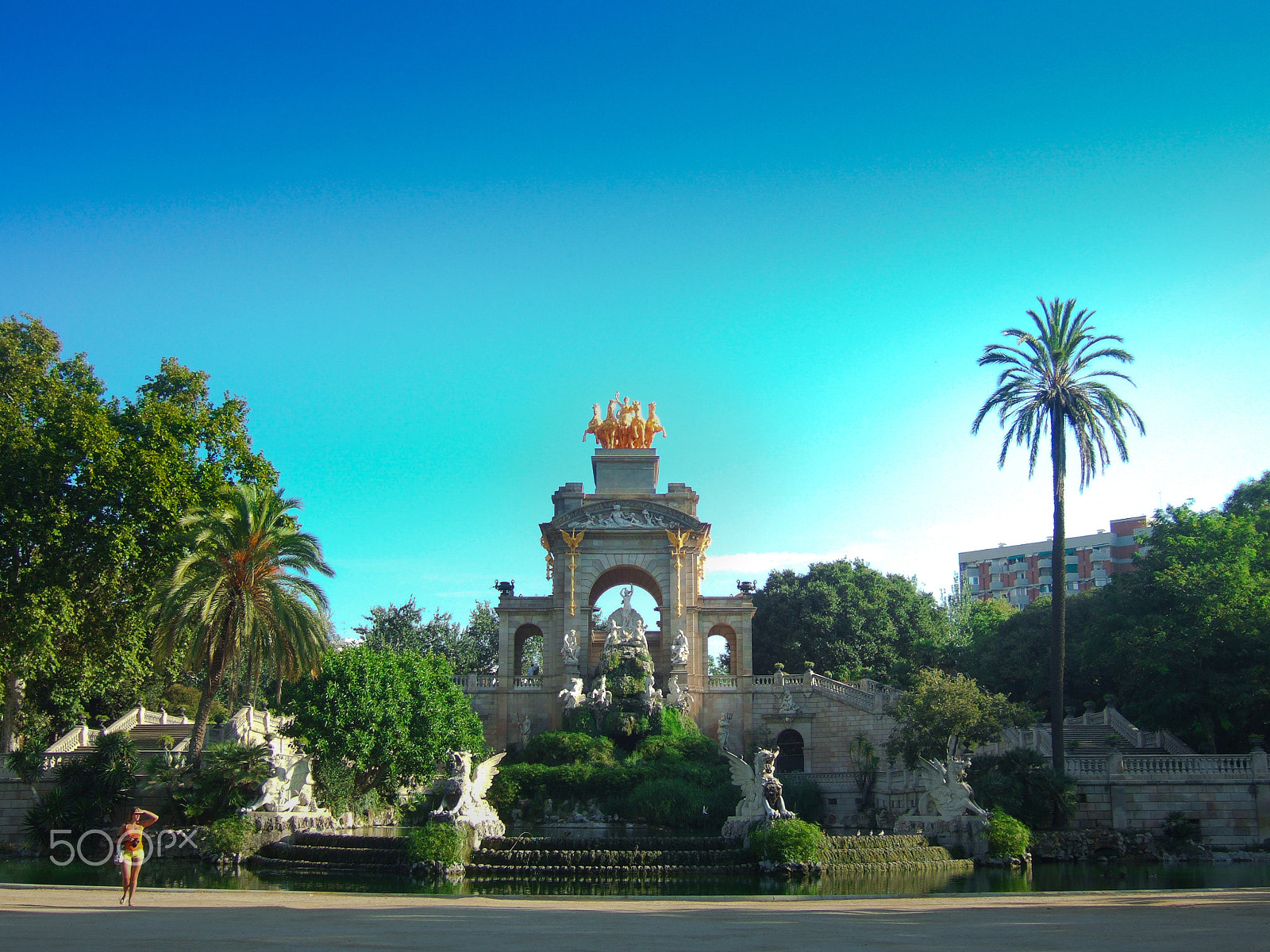 Fujifilm FinePix F11 sample photo. Parque de la ciudadela photography