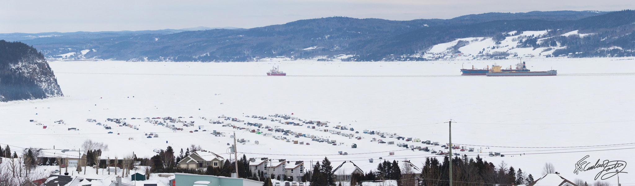 Tamron SP 150-600mm F5-6.3 Di VC USD sample photo. Panoramique de la baie. photography