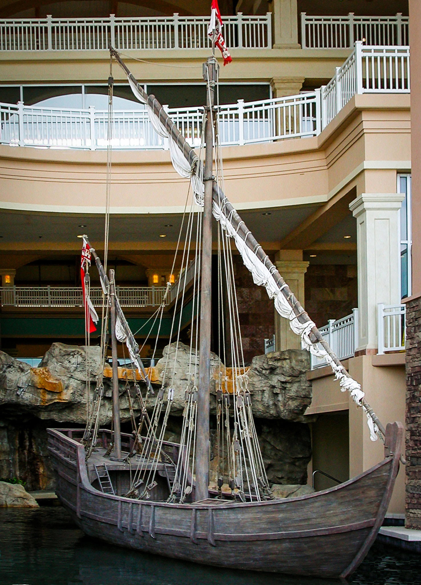 Nikon E990 sample photo. Caribbean schooner photography