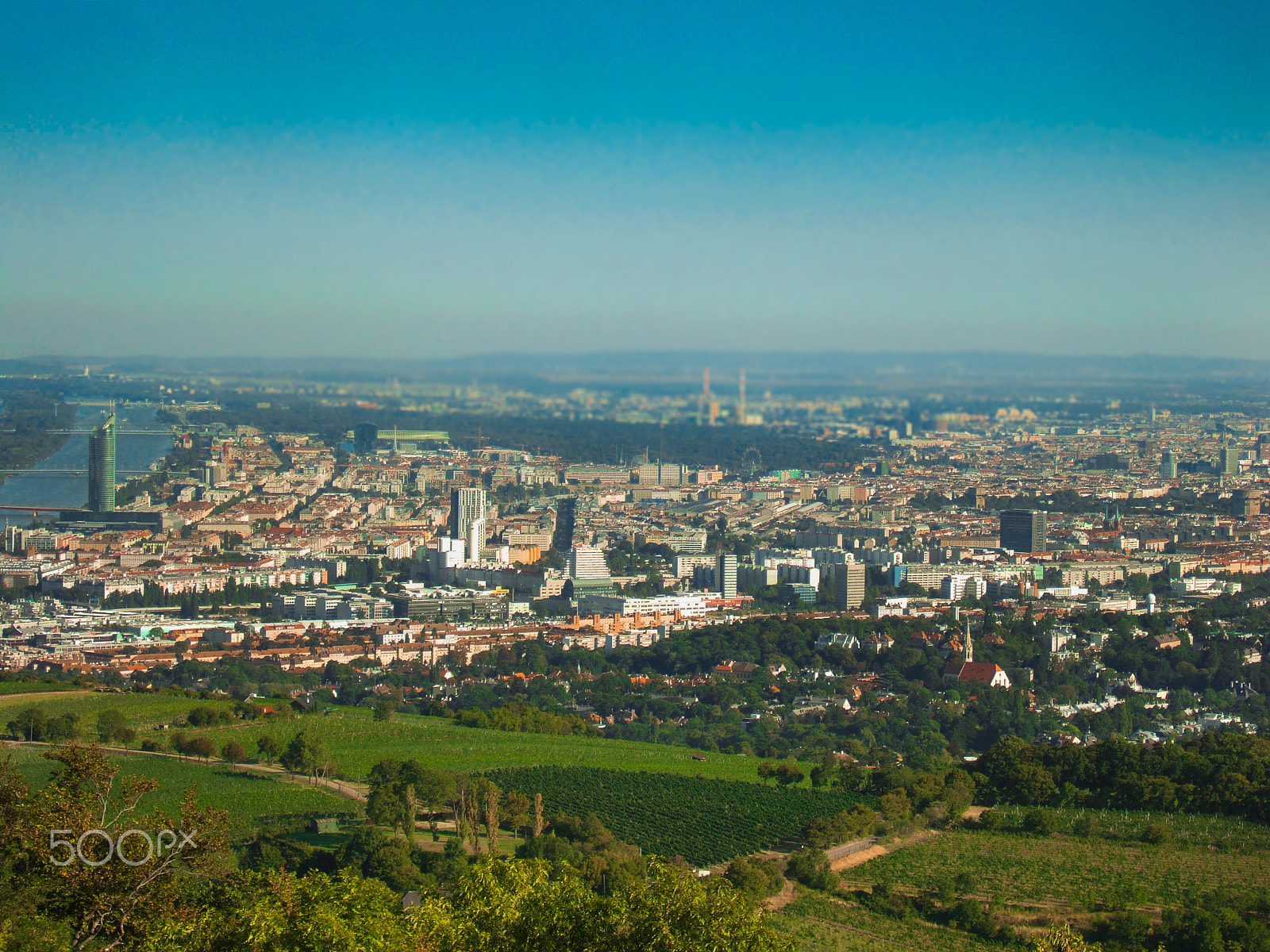 Fujifilm FinePix F11 sample photo. Skyline of vienna photography