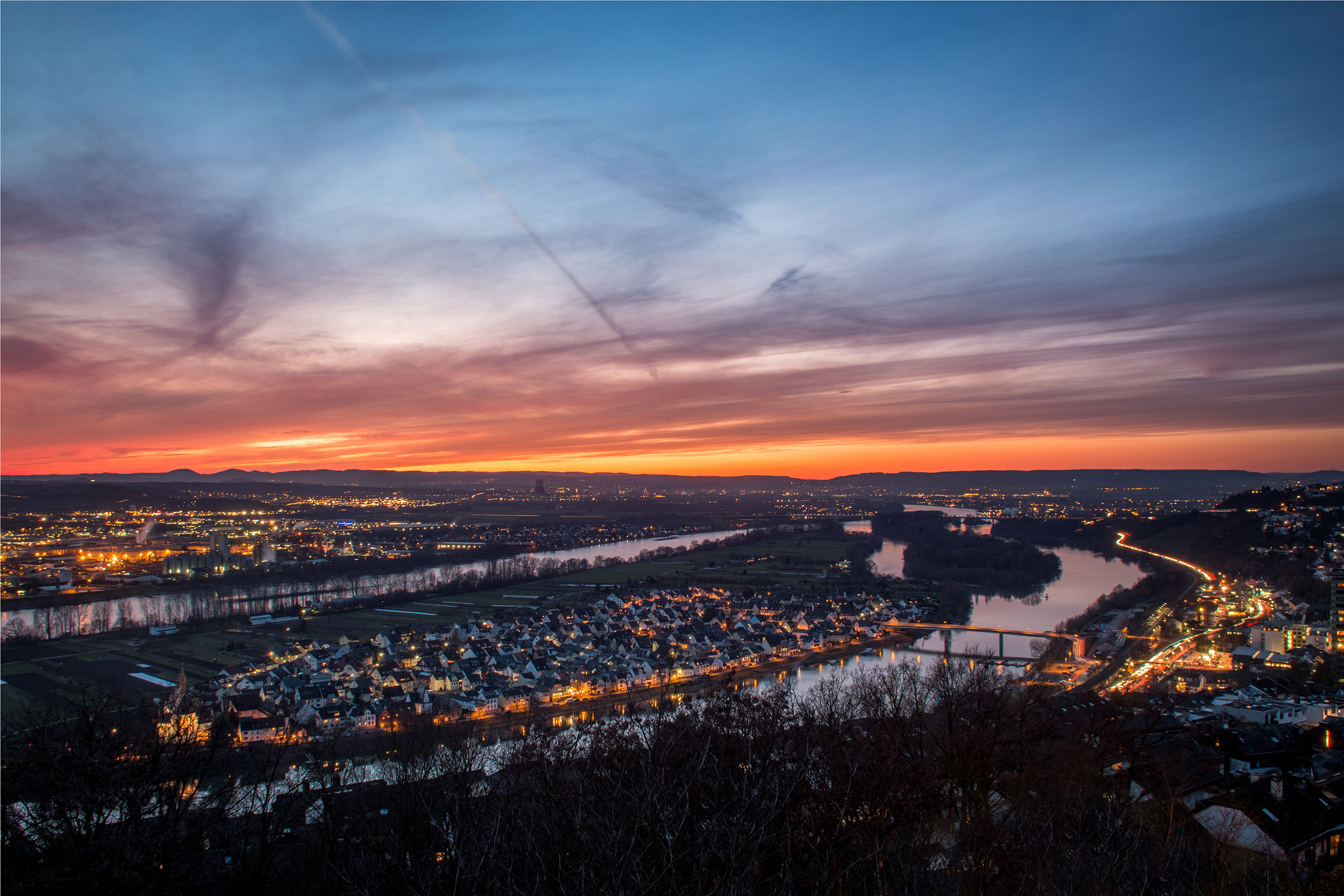 Canon EOS 70D + Sigma 18-50mm F2.8-4.5 DC OS HSM sample photo. Rhine sunset / 2016 photography