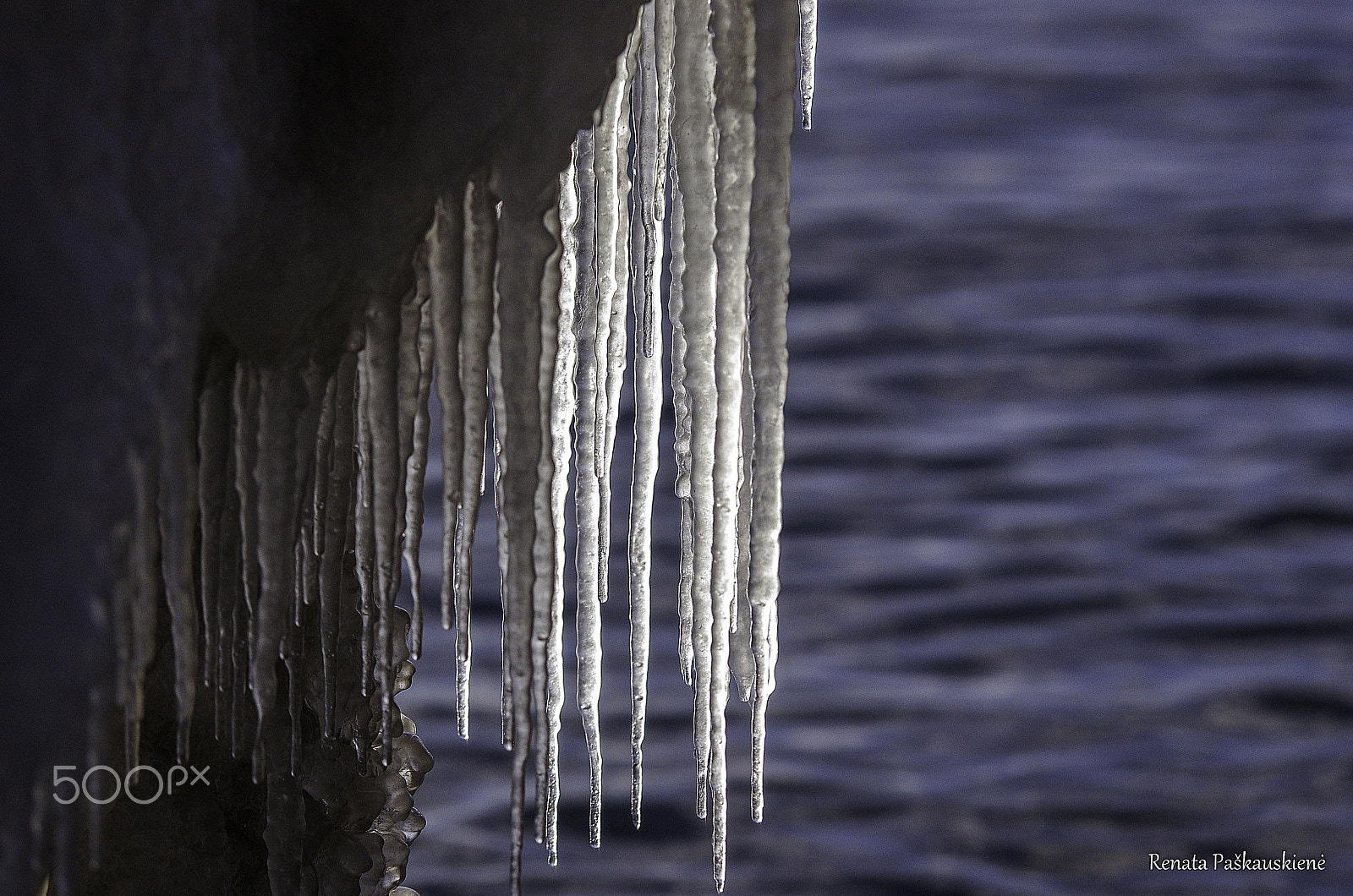 Pentax K-5 sample photo. Ice photography