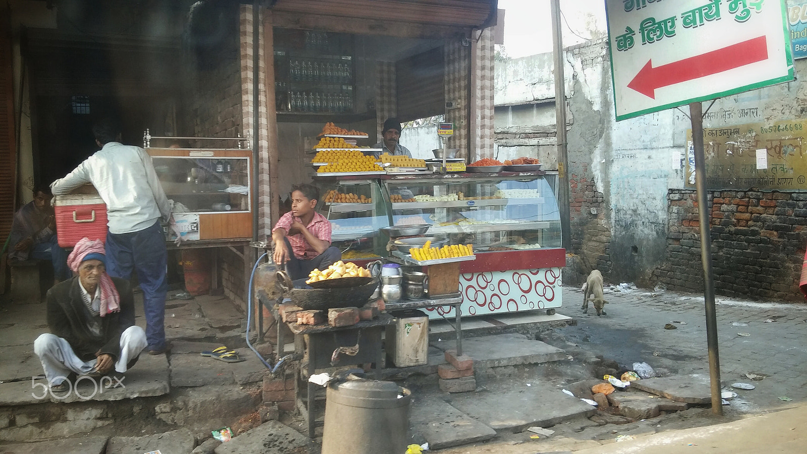 LG G Pro2 sample photo. Food hawkers in india photography