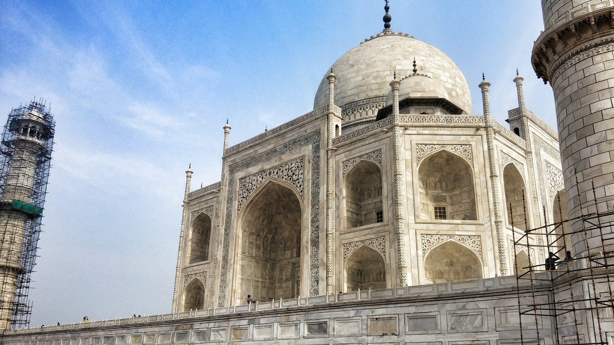 LG G Pro2 sample photo. India taj mahal (side view) photography