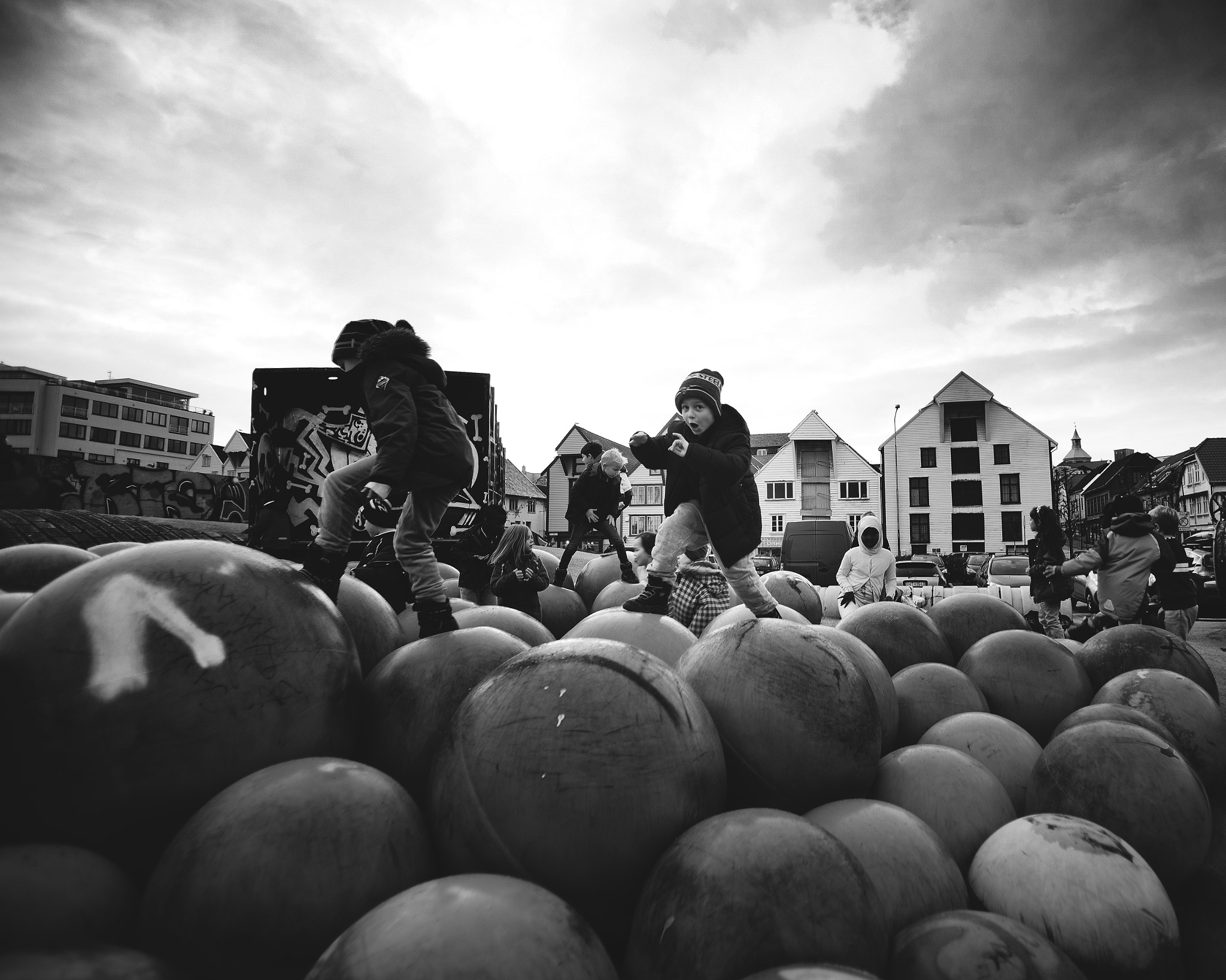 Sony a99 II + Minolta AF 17-35mm F2.8-4 (D) sample photo. Recycle playground photography