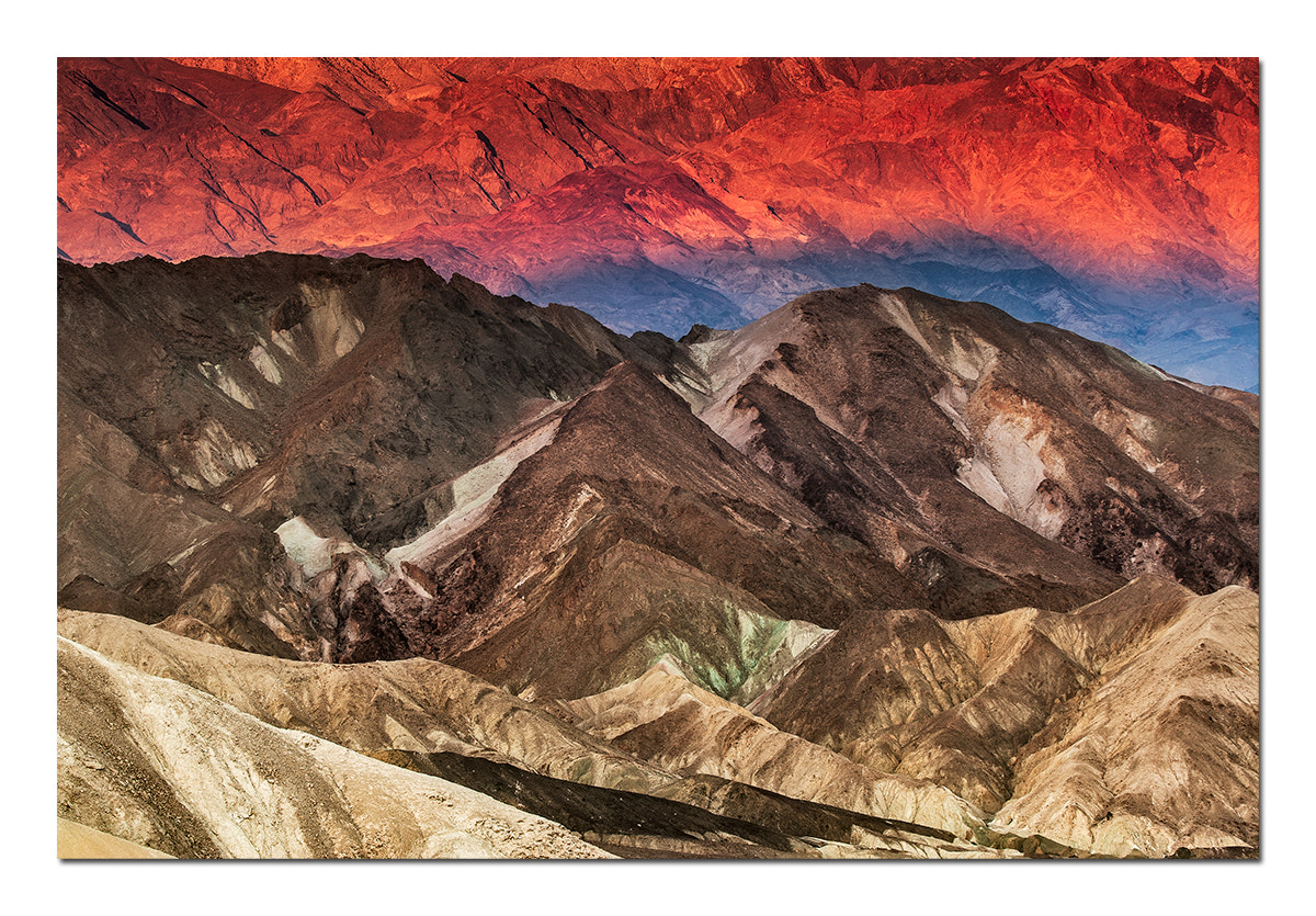 Canon EF 100-400mm F4.5-5.6L IS USM sample photo. Panamint sunrise photography