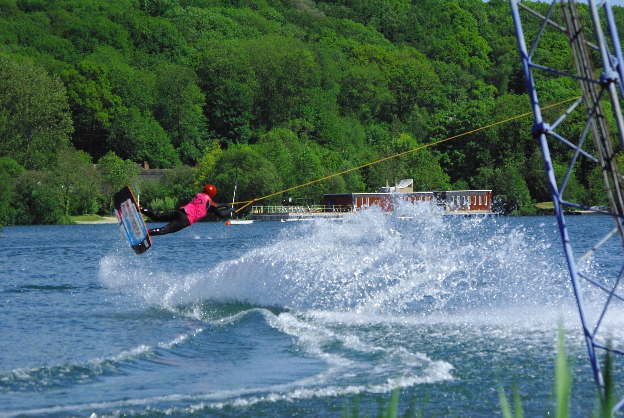 Pentax smc DA 50-200mm F4-5.6 ED sample photo. Ski nautique photography