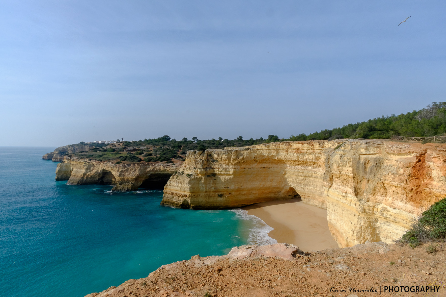 ZEISS Touit 12mm F2.8 sample photo. Benagil sea cave hike i photography
