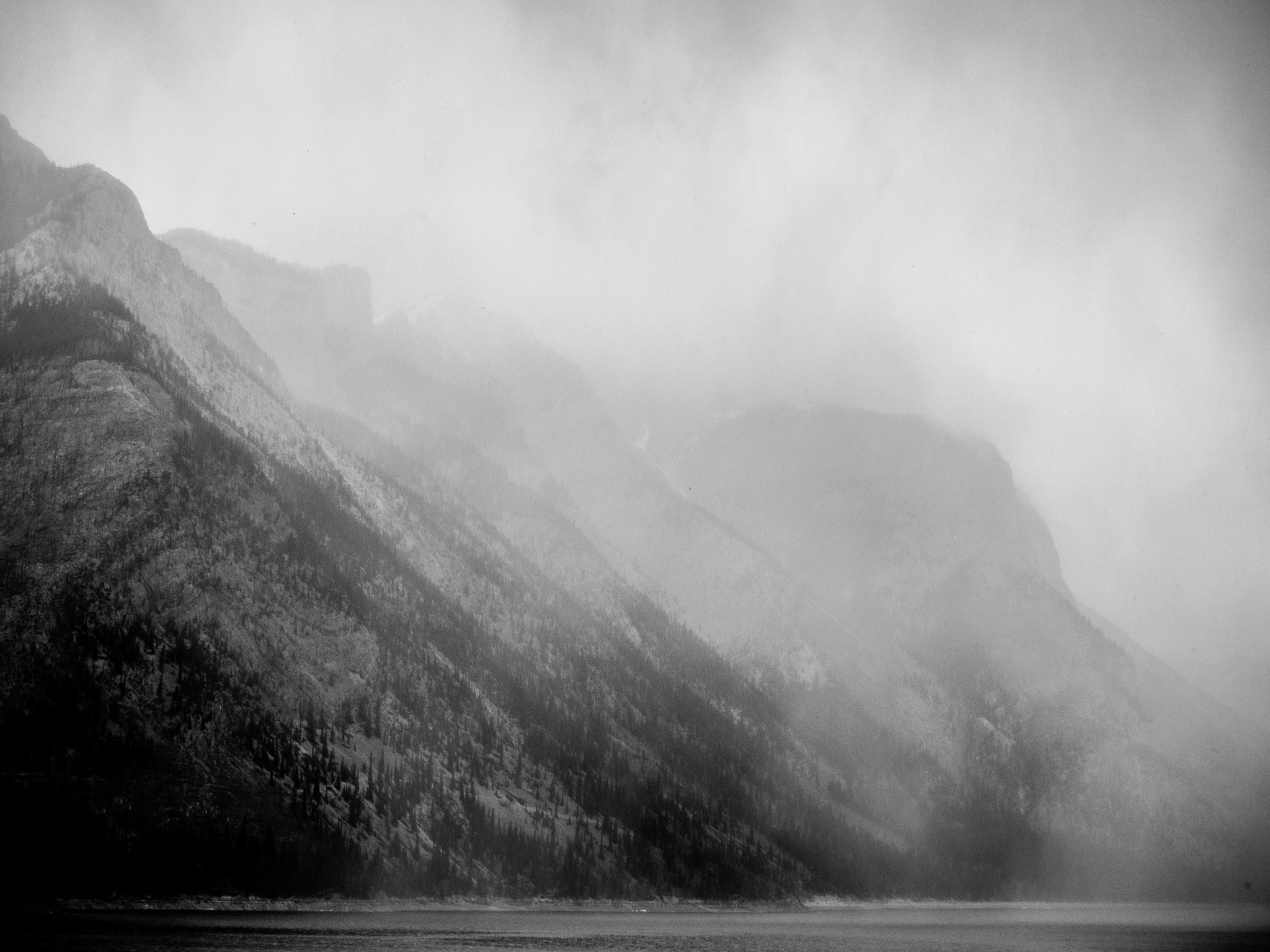Olympus PEN E-PM2 sample photo. Winter storms rolling in photography