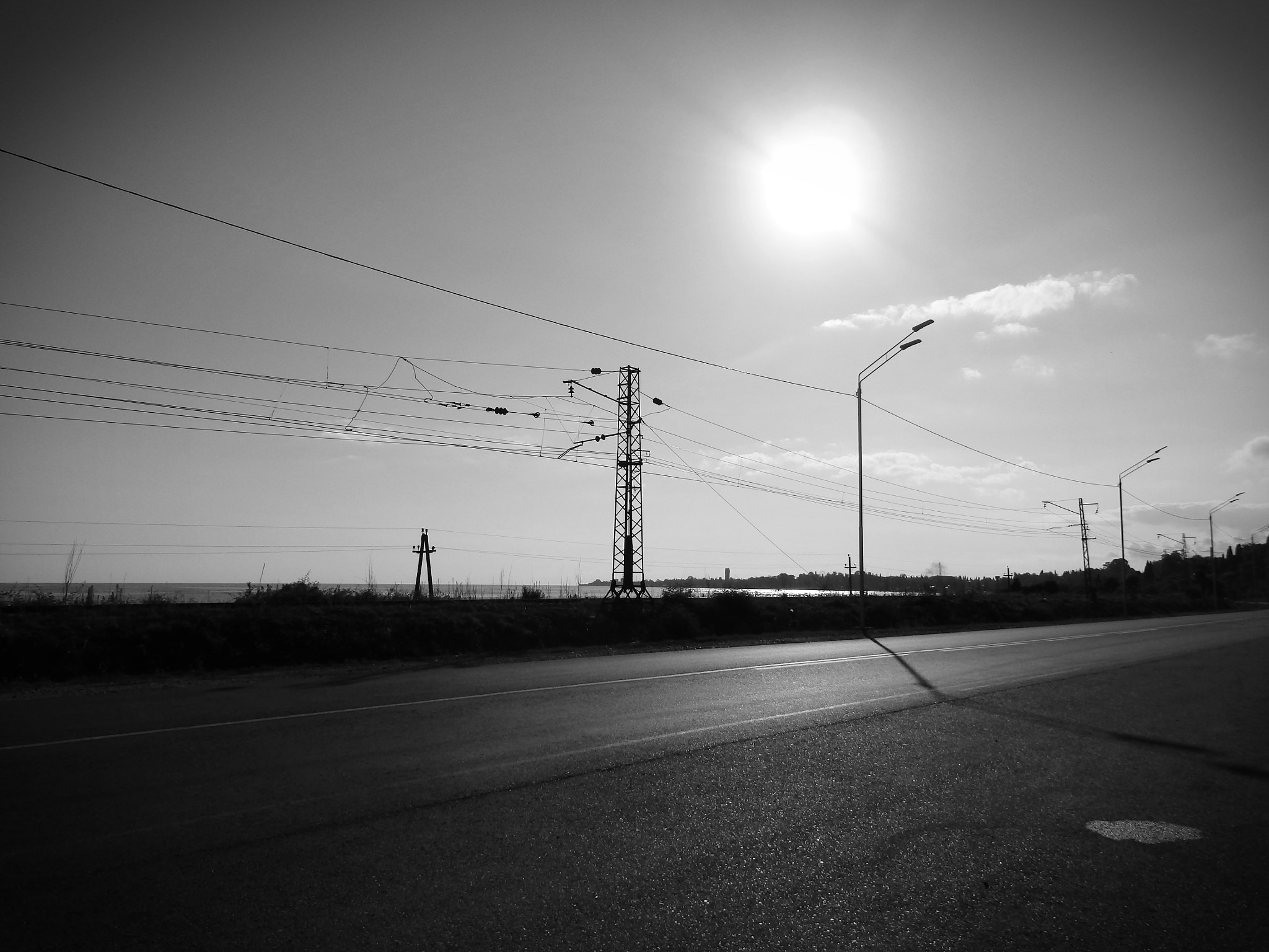 Olympus SH-50 sample photo. Road photography