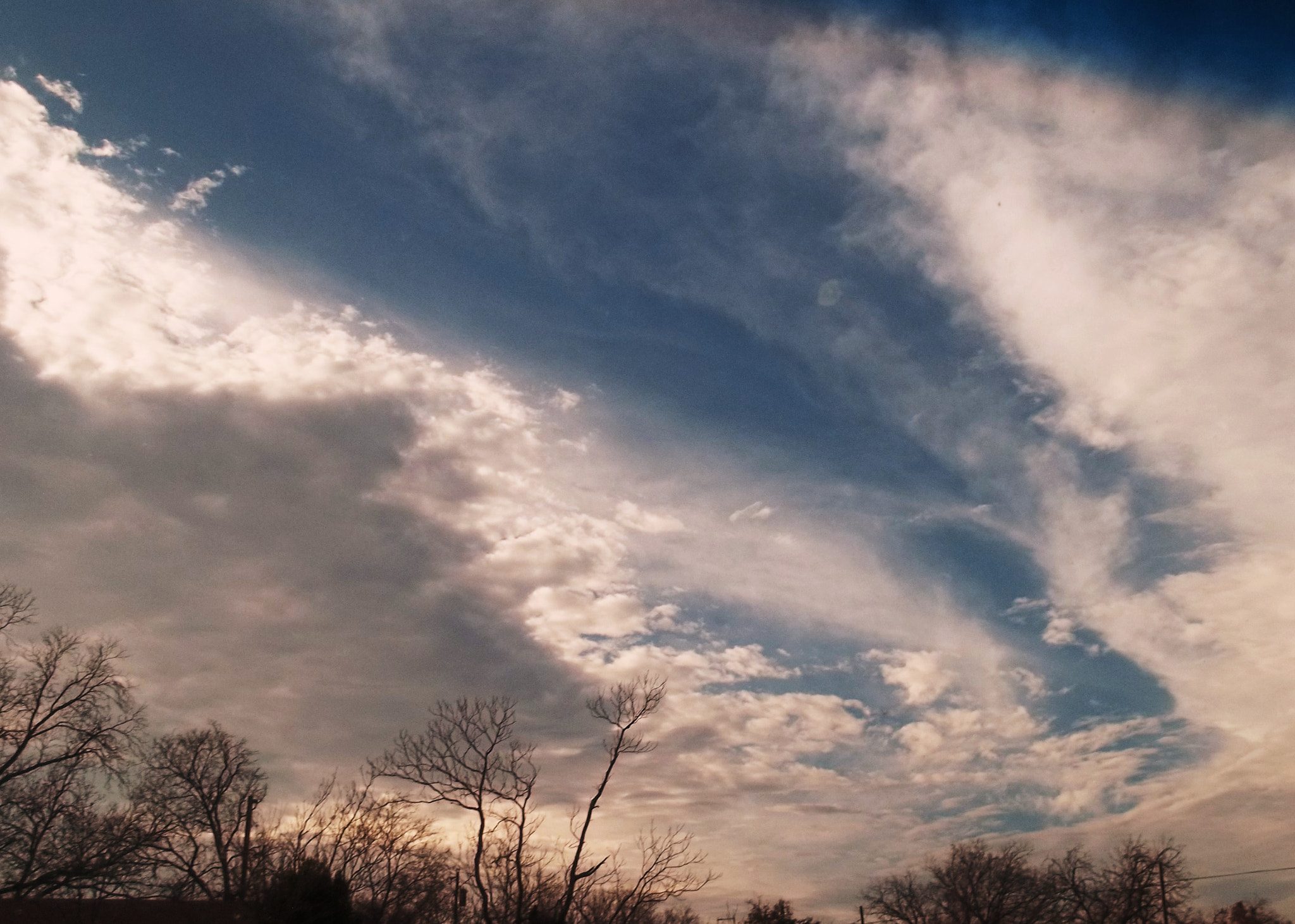 Kodak EASYSHARE C195 DIGITAL CAMERA sample photo. Cool clouds photography