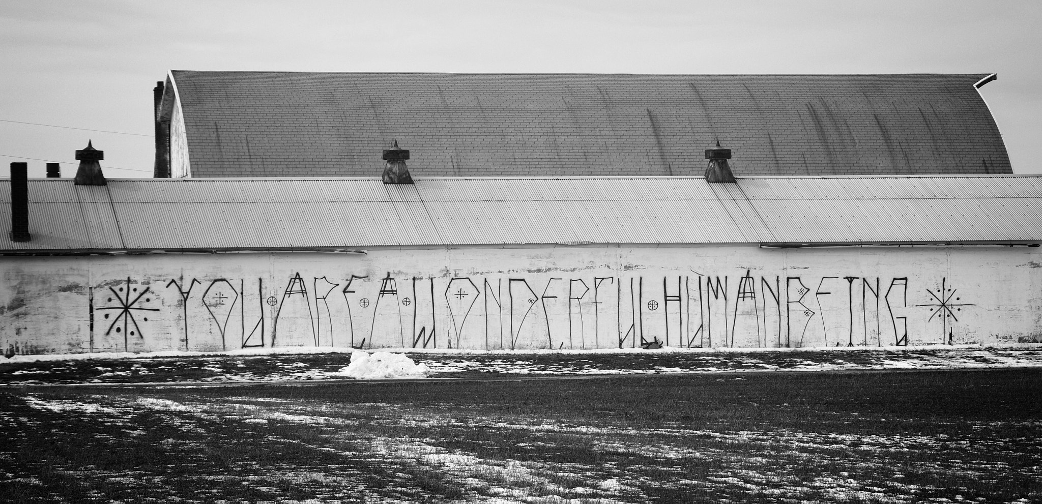 Pentax smc DA 55-300mm F4.0-5.8 ED sample photo. Positive graffiti photography