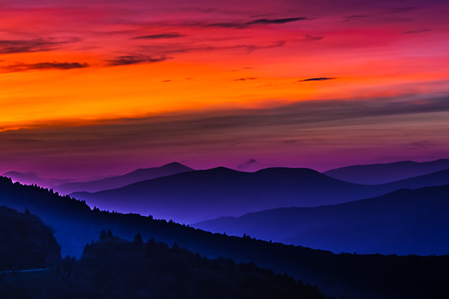 Canon EF 28-90mm f/4-5.6 sample photo. Morning mountain motorway photography