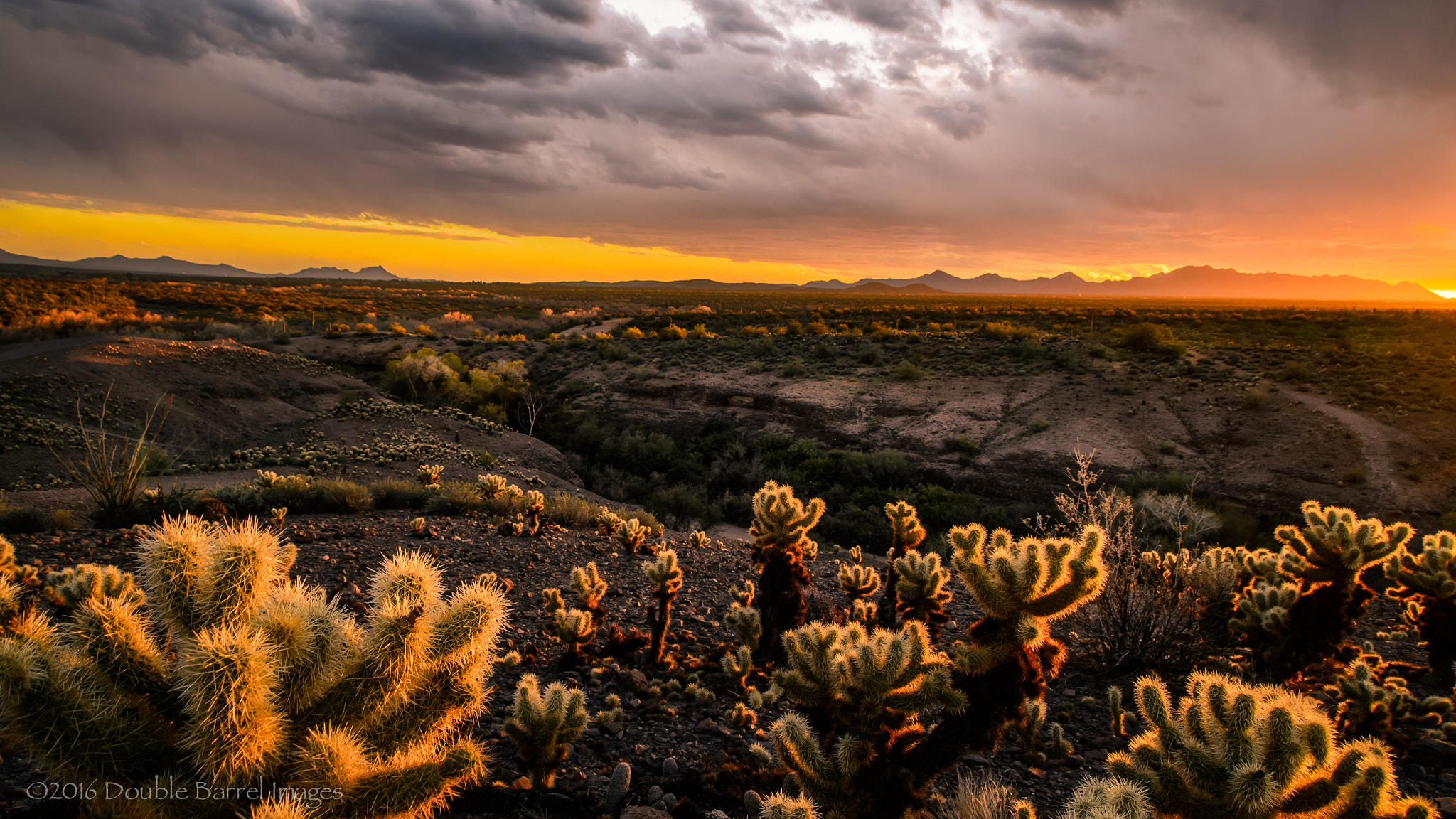 AF Zoom-Nikkor 24-120mm f/3.5-5.6D IF sample photo. Camp creek sunset i photography