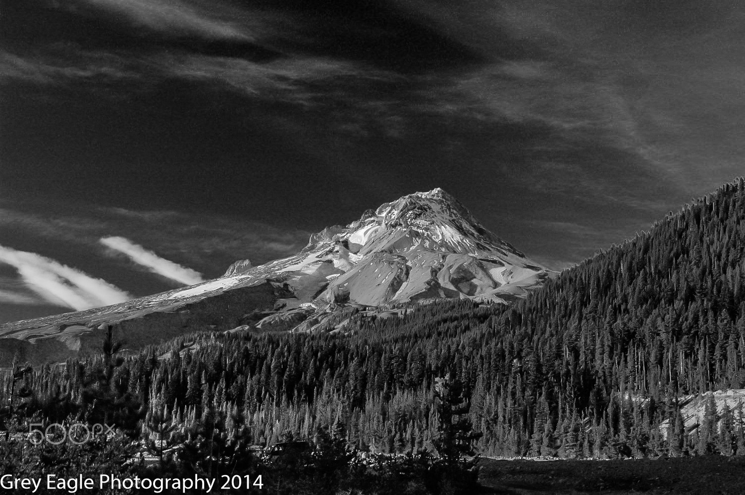 AF Zoom-Nikkor 28-80mm f/3.5-5.6D sample photo. Mt hood summer photography