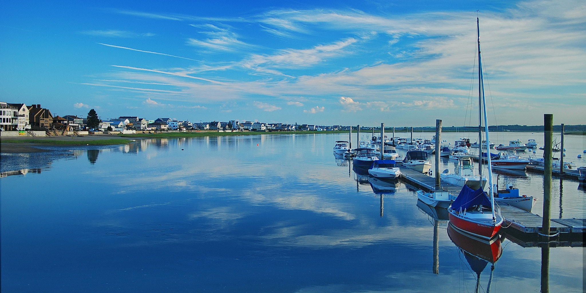 Nikon D80 + Sigma 18-50mm F3.5-5.6 DC sample photo. My world is blue pano photography