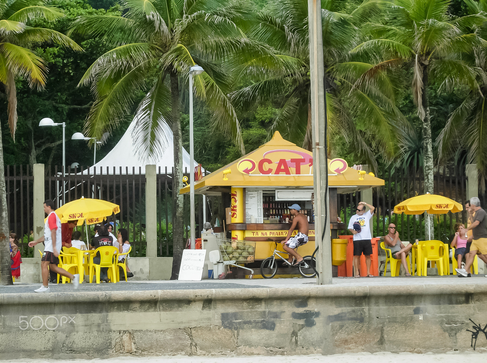 Nikon COOLPIX P3 sample photo. Brazilian famous ipanema beach in beautiful  tropical rio de janeiro  photography