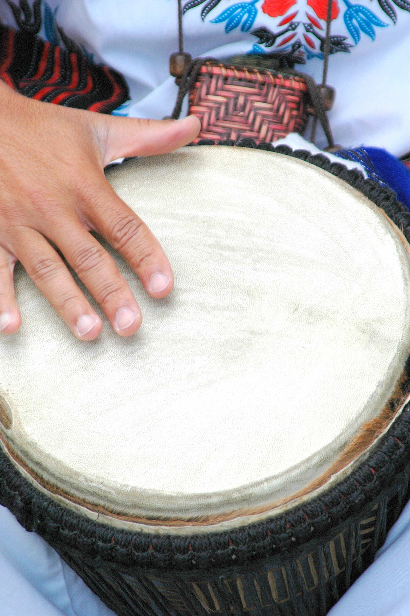 Nikon D70 sample photo. Conga drummer. photography