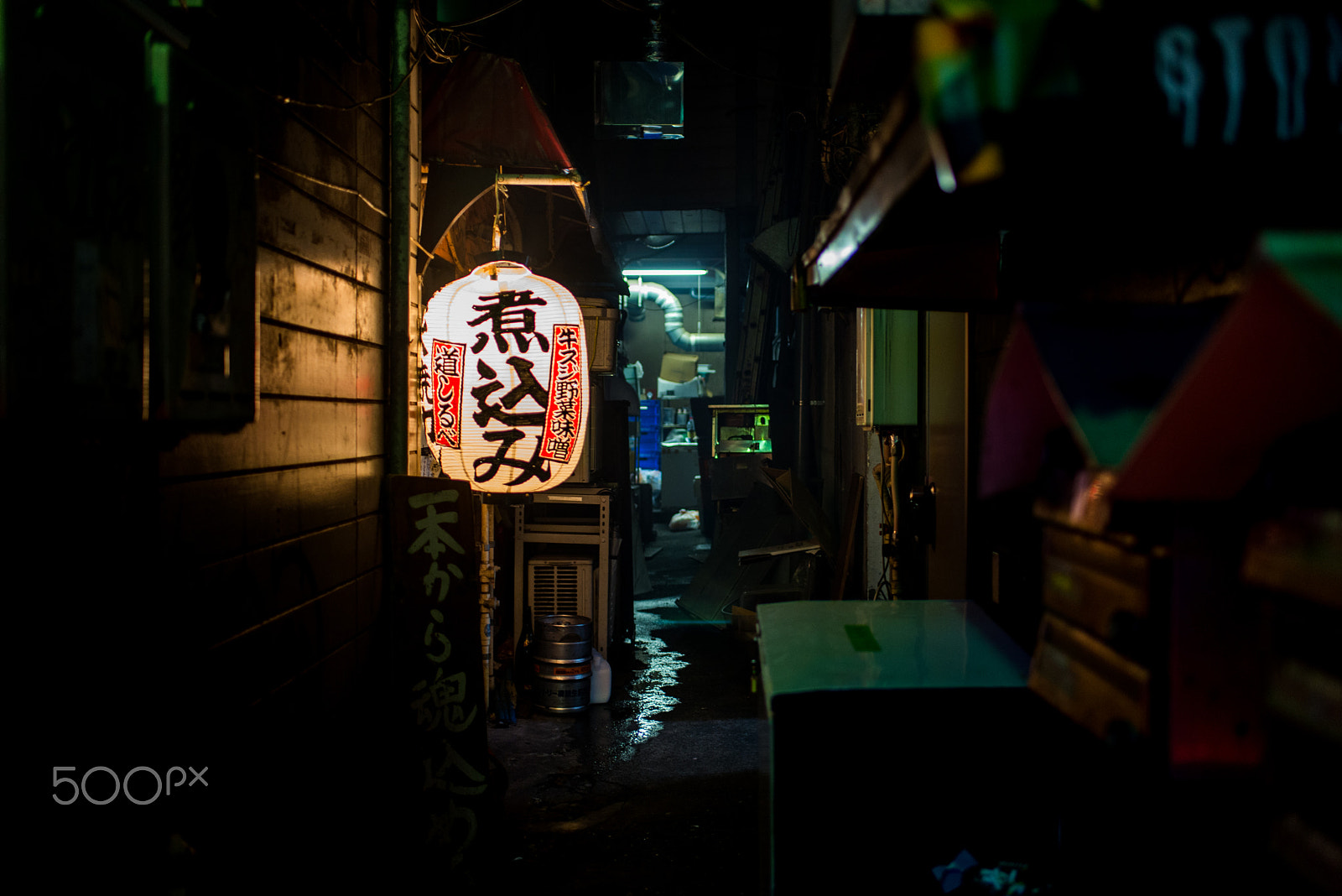 Nikon D610 + AF-S Nikkor 35mm f/1.8G sample photo. Shinjuku backyard in tokyo, japan photography