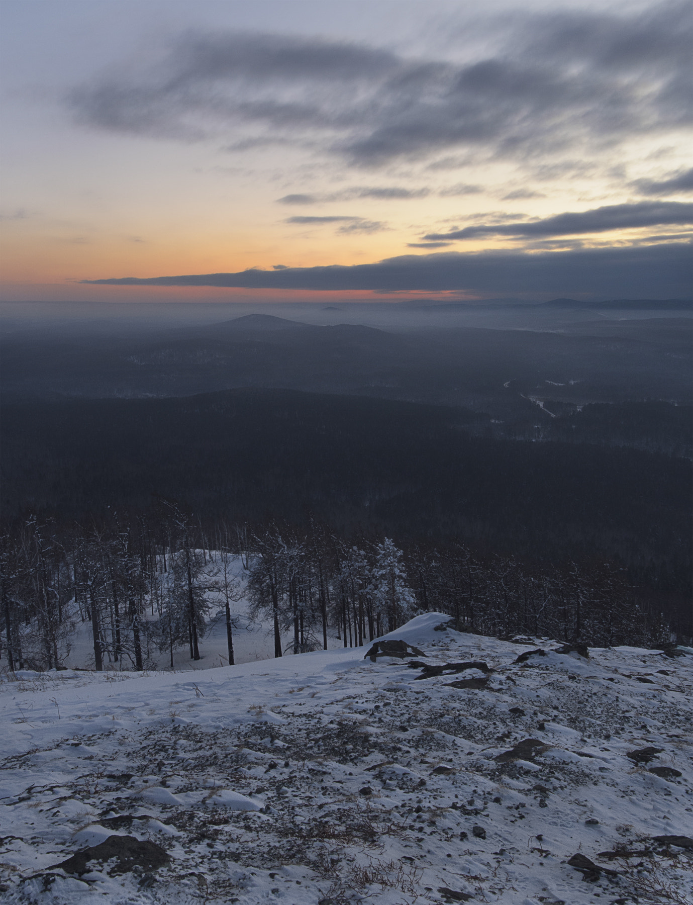 Nikon D7000 + Samyang 16mm F2 ED AS UMC CS sample photo. Winter sunset photography