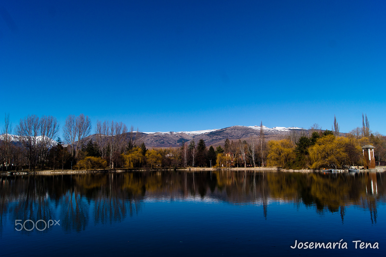 Sony Alpha DSLR-A450 sample photo. Puigcerda lake photography