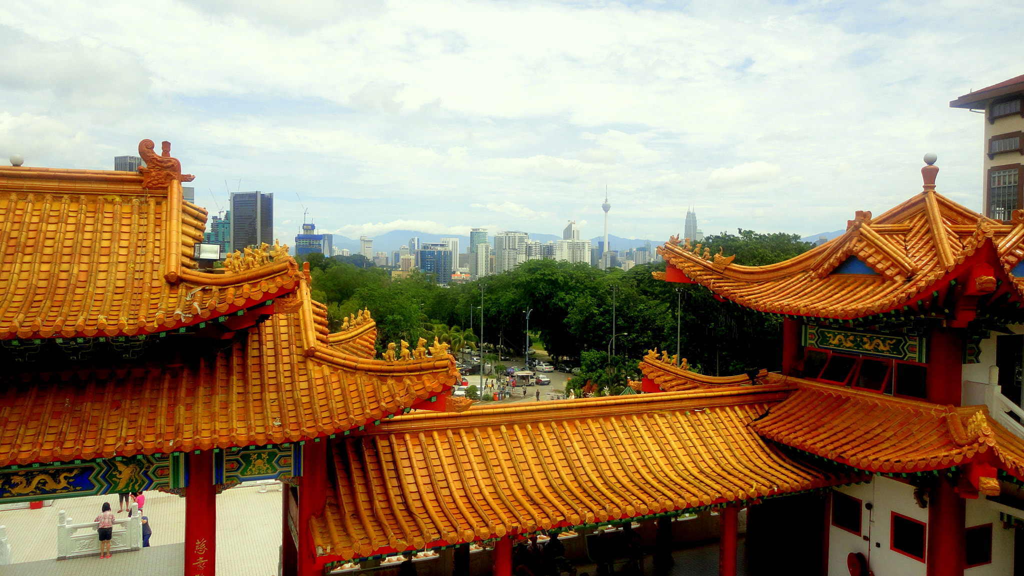 Sony DSC-W360 sample photo. Thean hou temple. malaysia photography