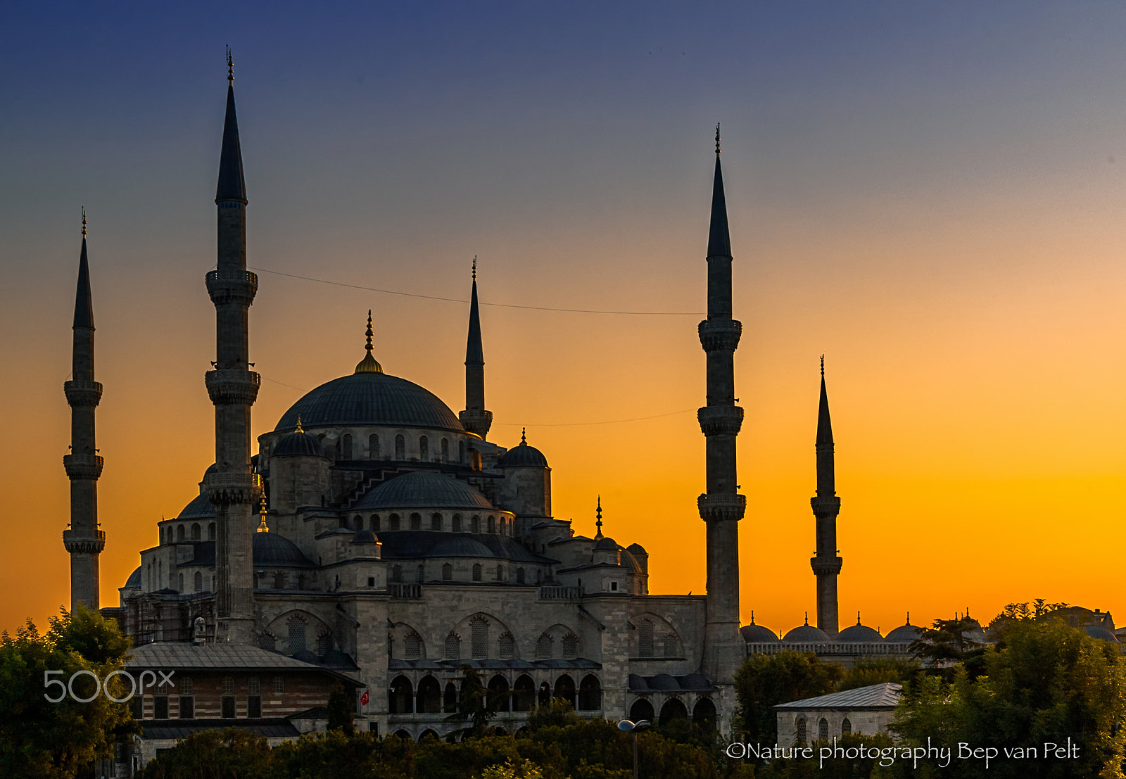 Pentax *ist DL + Sigma sample photo. Blue mosque (sultanahmet camii); istanbul photography