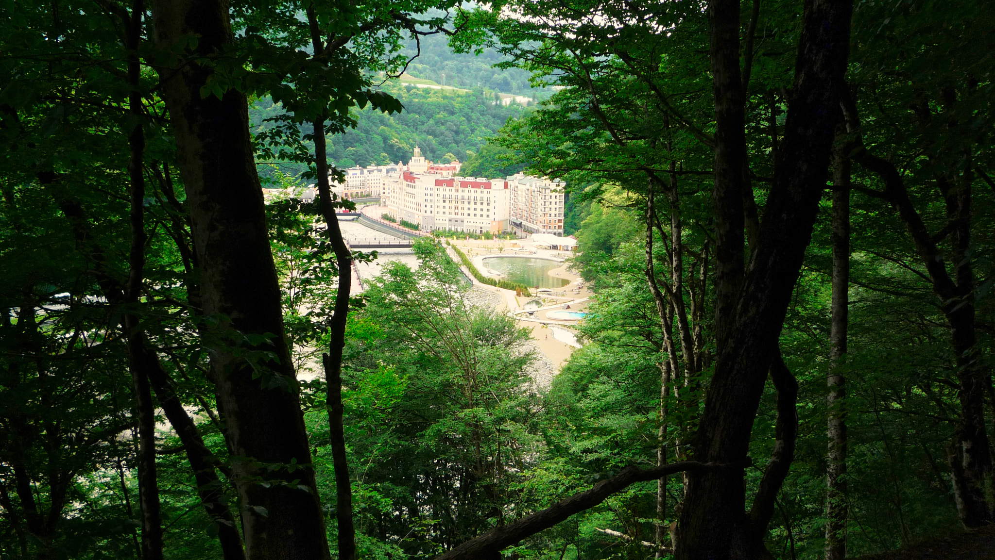 Panasonic DMC-LZ10 sample photo. Rosa khutor with health trail photography