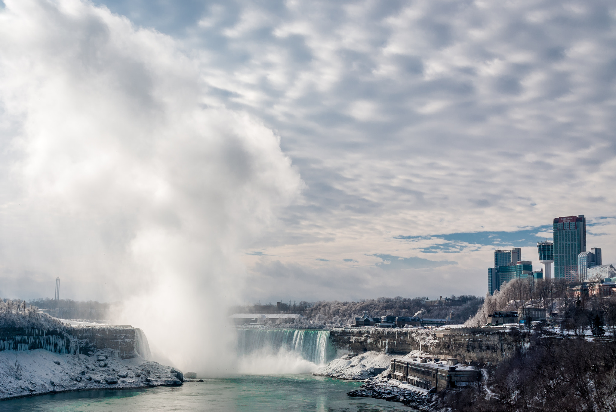 Nikon D200 sample photo. Horseshoe falls photography