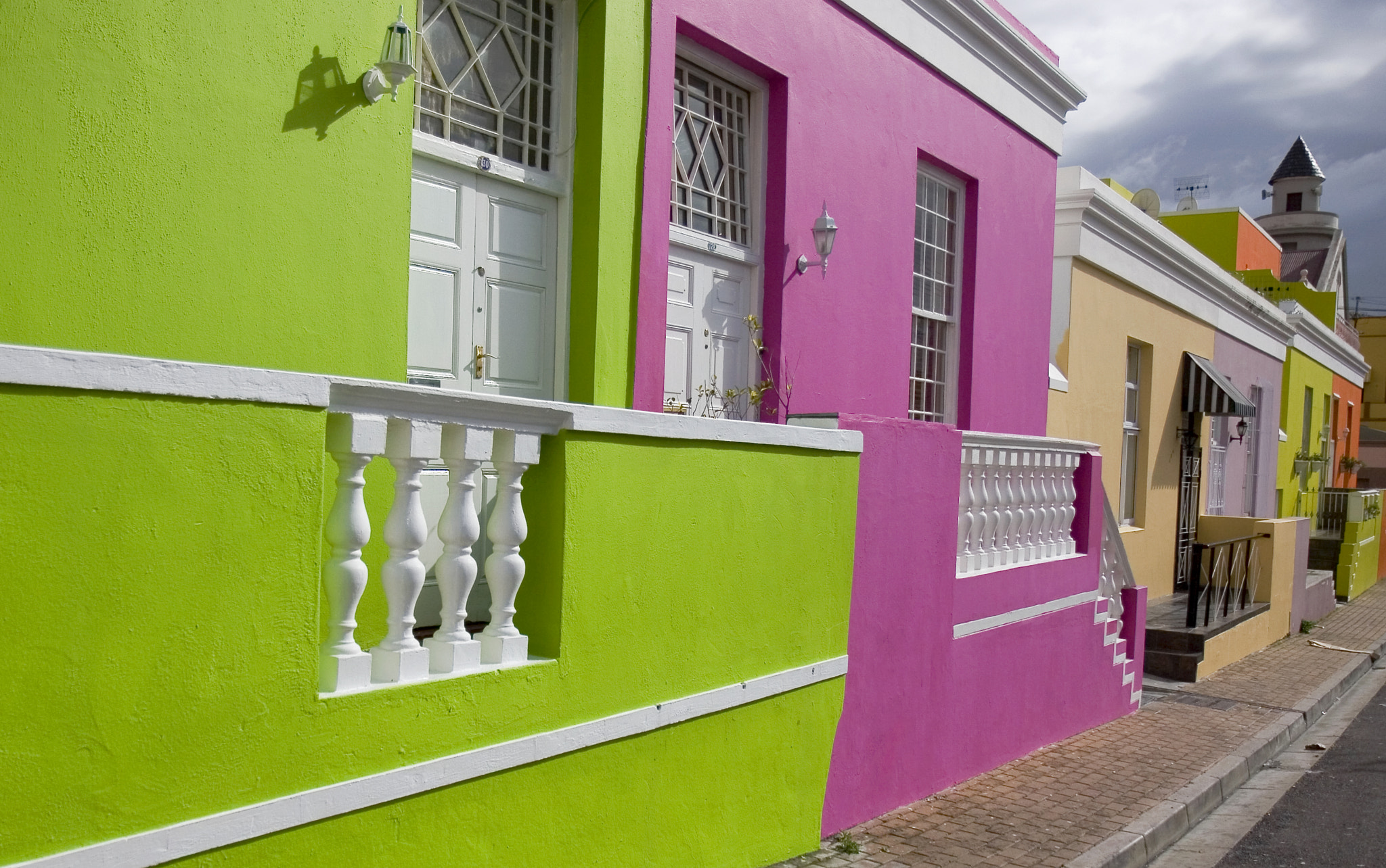 Canon EOS 30D + Canon EF-S 17-55mm F2.8 IS USM sample photo. Colors of bo-kaap  south africa photography