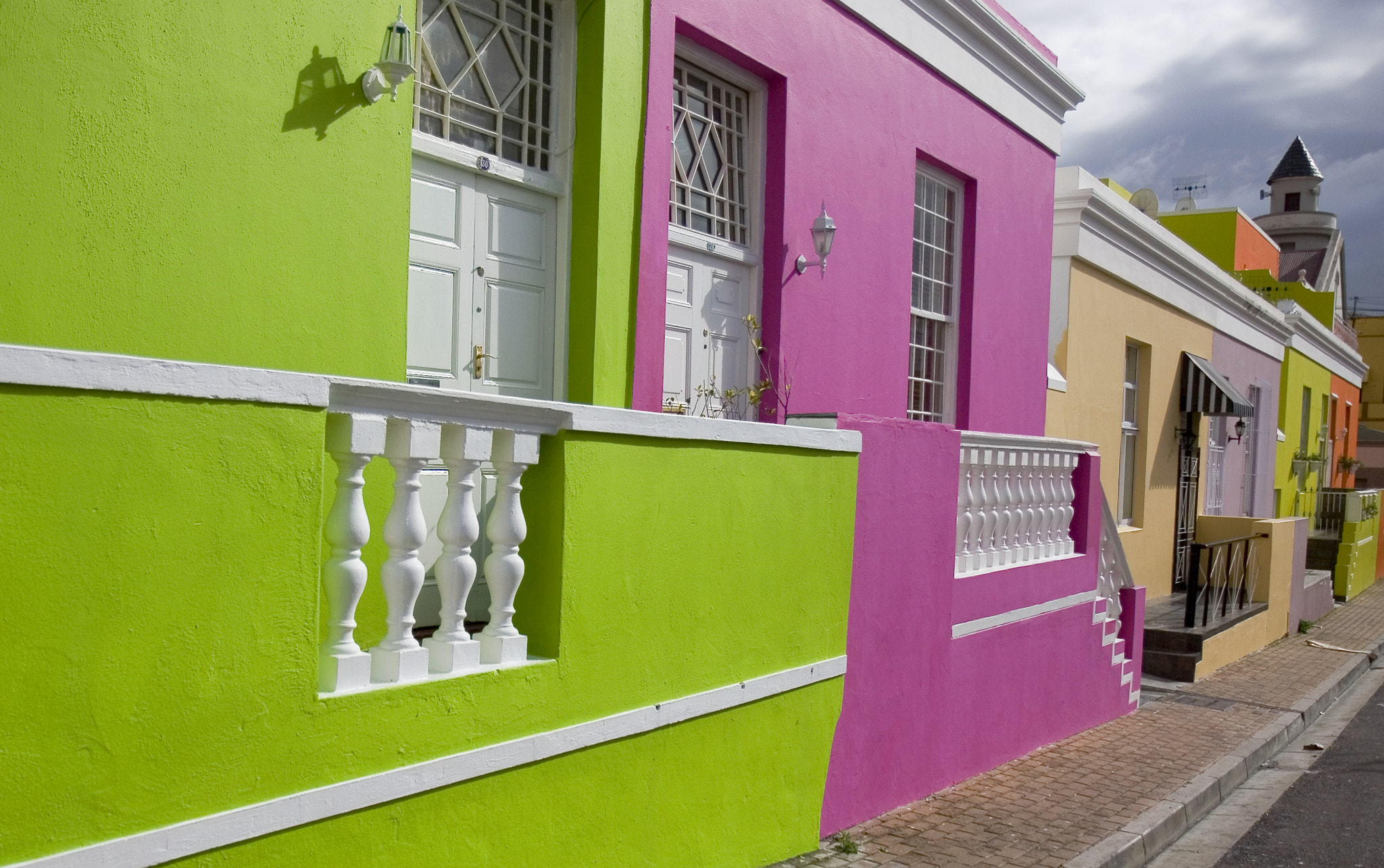 Canon EF-S 17-55mm F2.8 IS USM sample photo. Colors of bo-kaap  south africa photography