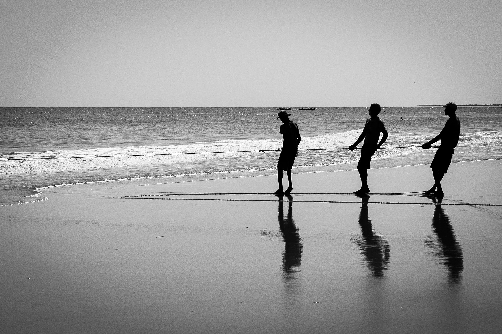 Panasonic Lumix G X Vario 35-100mm F2.8 OIS sample photo. Fishermen photography