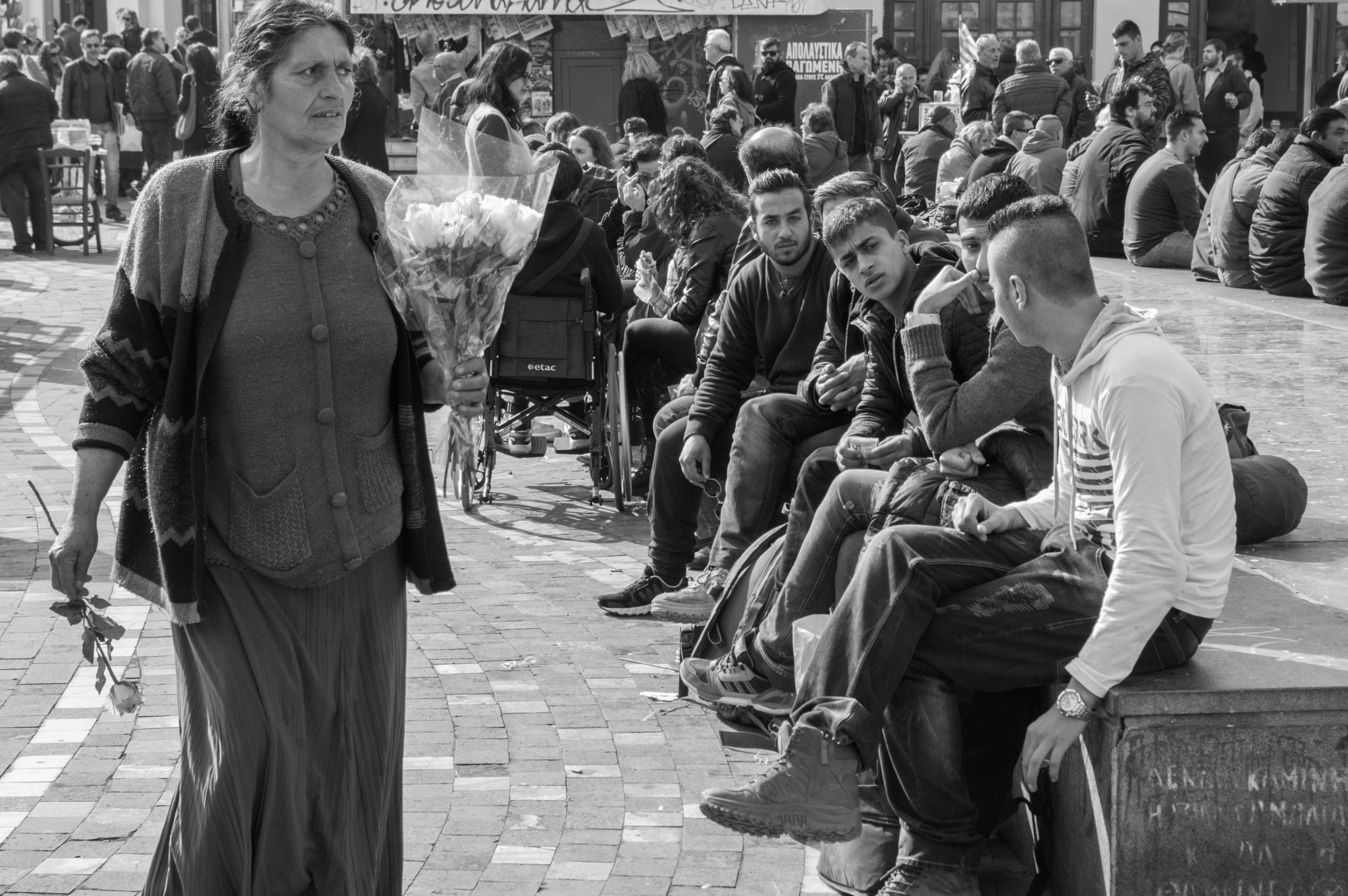 Pentax K-3 II sample photo. Refugees photography