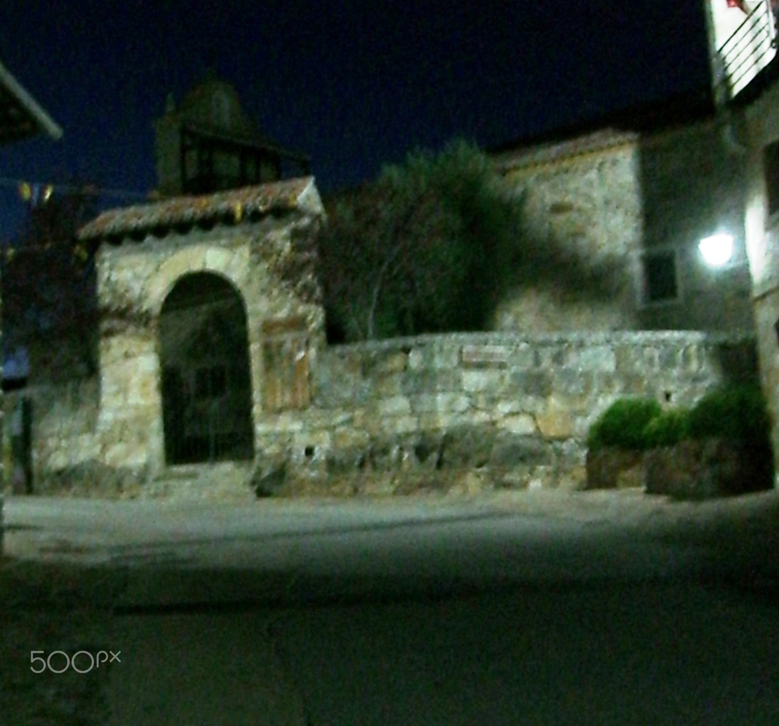 CASIO EX-S600 sample photo. Entrada porticada photography