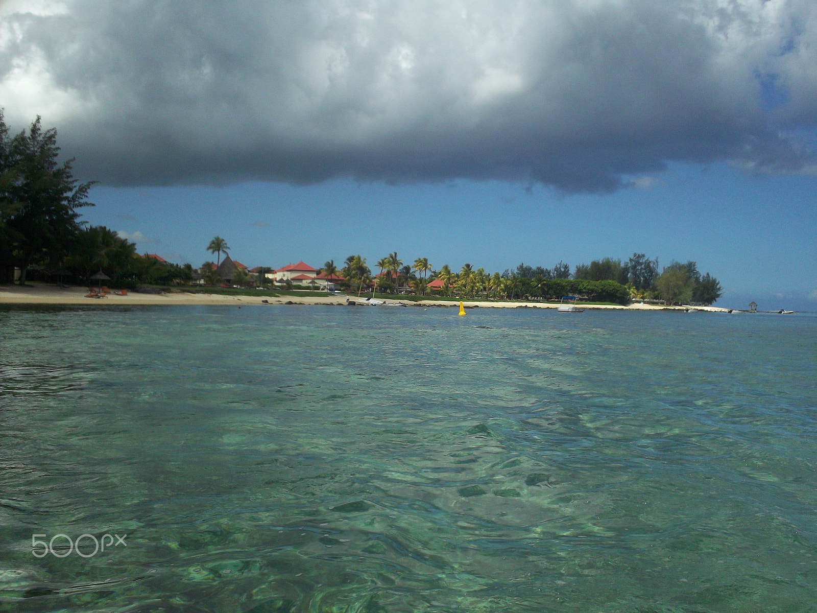 Kodak EASYSHARE SPORT CAMERA, C123 sample photo. Mauritius'sky&amp;water photography