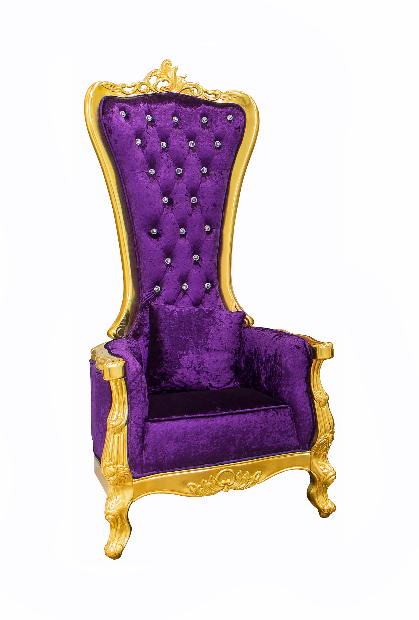 luxurious sofa on  white background