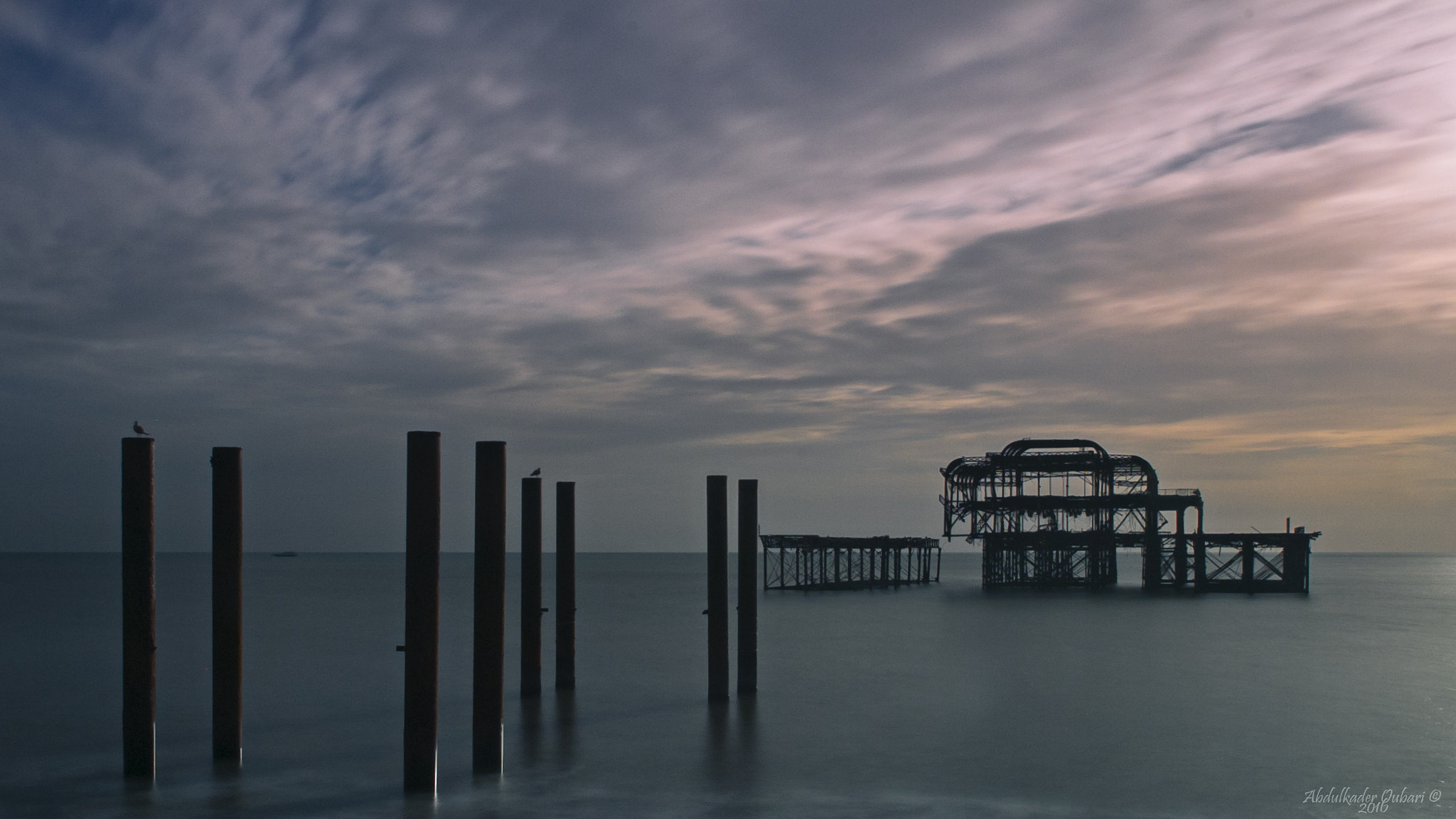 Nikon D2Hs + Tamron SP 24-70mm F2.8 Di VC USD sample photo. Brighton pier photography