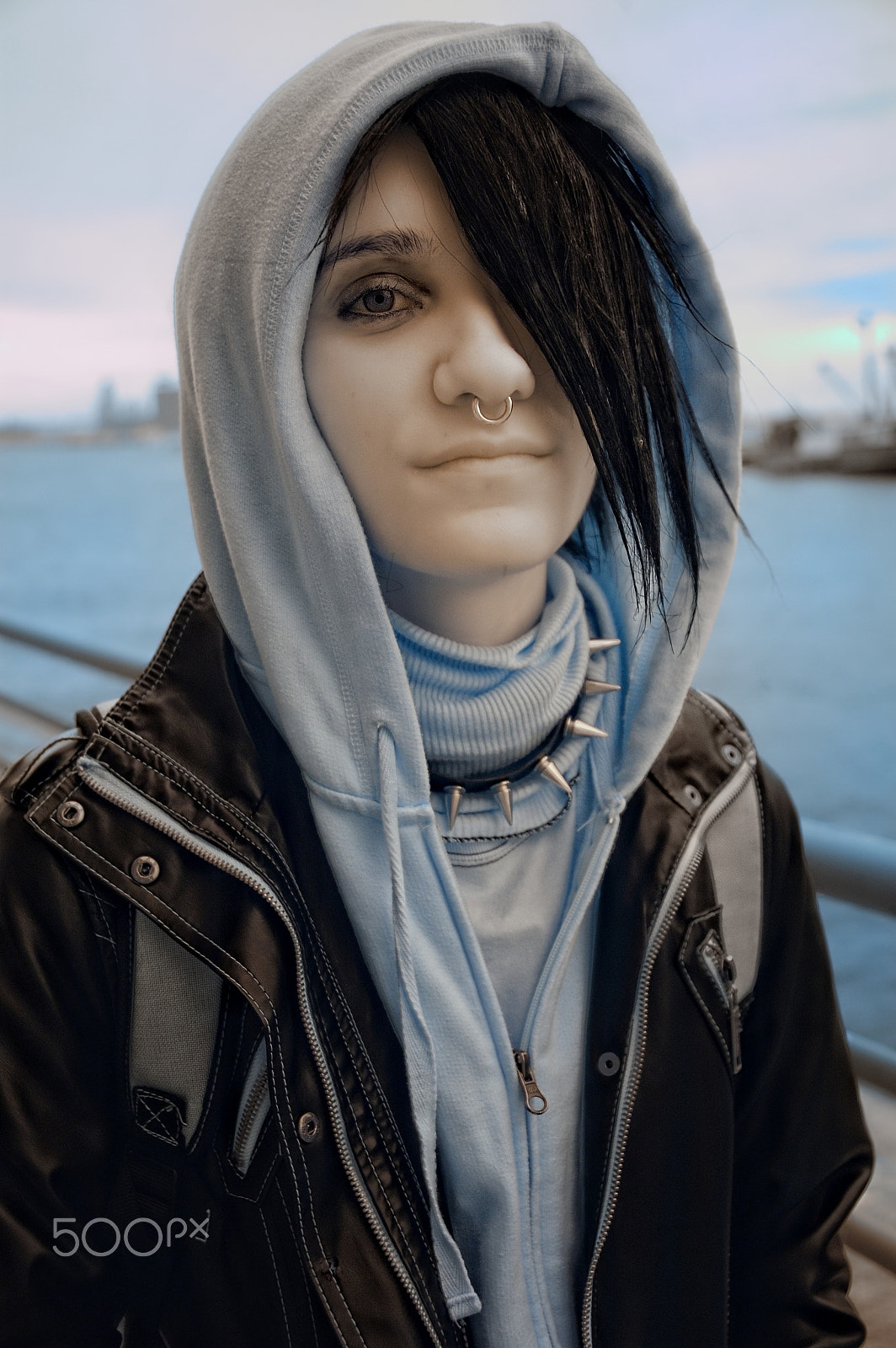 Nikon D70s sample photo. Punk mona lisa photography