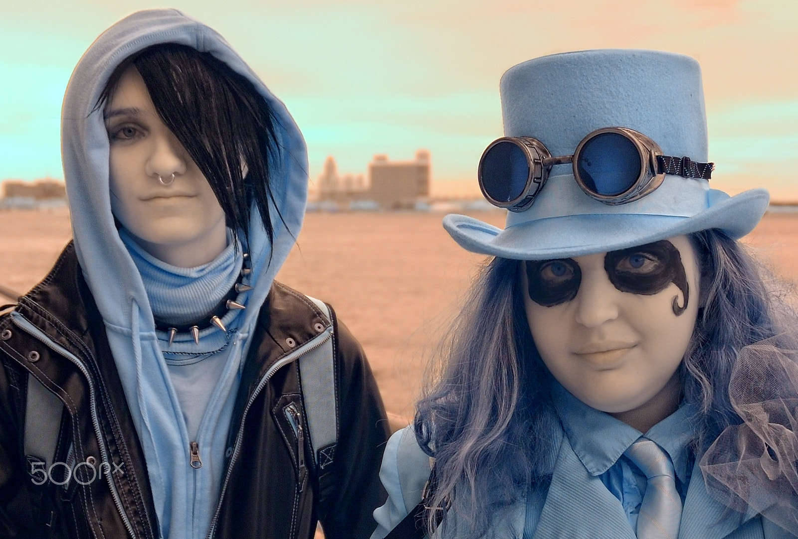 Nikon D70s sample photo. Steampunk & modern punk photography
